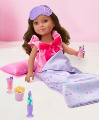 Journey Girls 7-Piece Glam Slumber Party Playset for 18" Dolls - Image 7