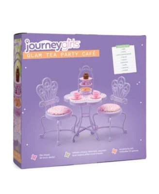 Journey Girls 22-Piece Glam Tea Party Cafe Playset - Image 6