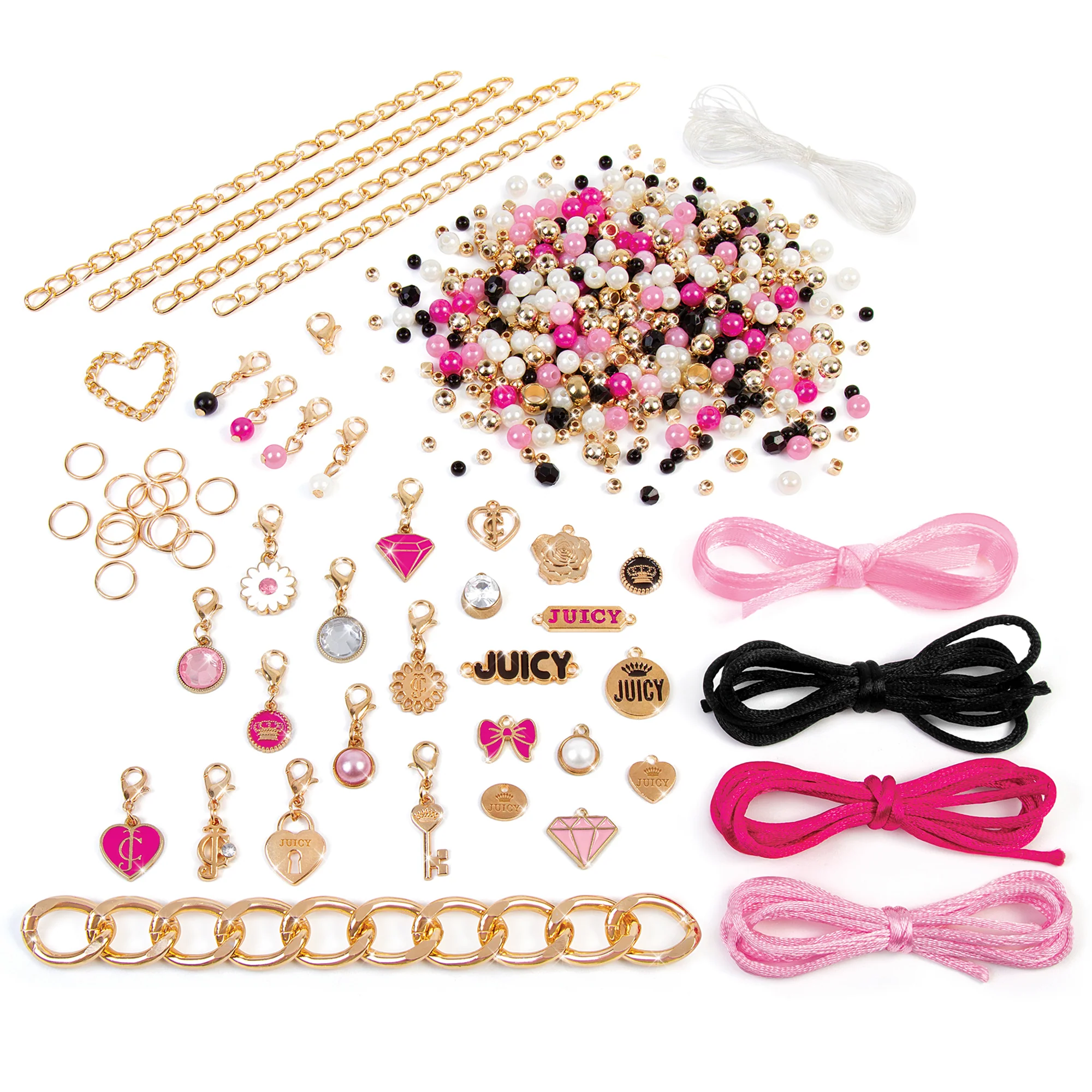 Juicy Couture Glitz N Glam 18-Piece Charm Bracelet Kit - Multicolor - Image 2