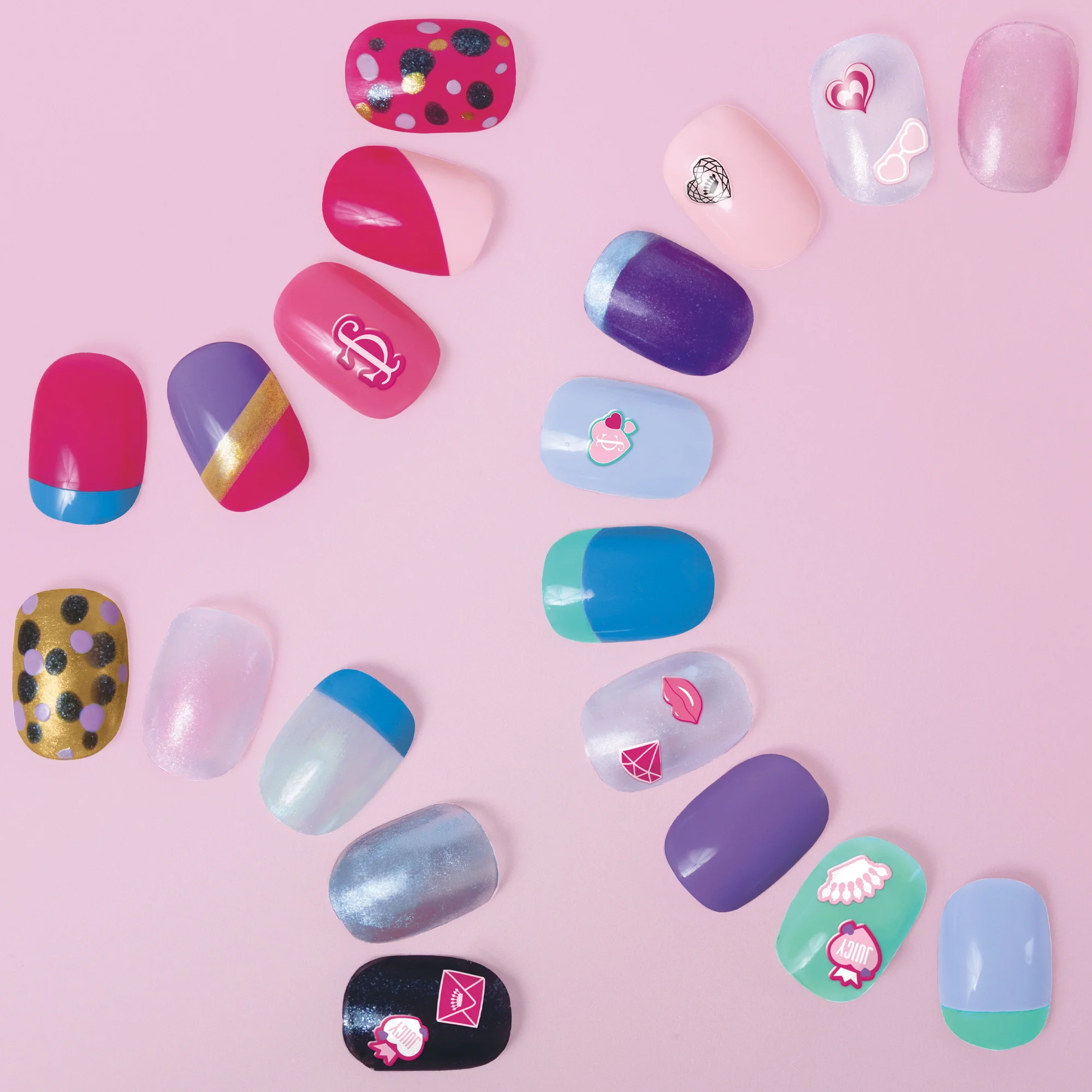 Juicy Couture Nail Polish Chic Design Set - 14 Polishes With Nail File And Toe Separators - Image 3