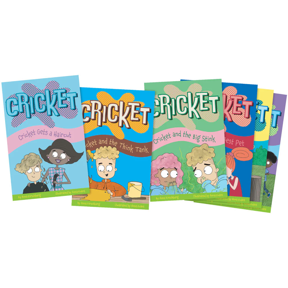 Junior Learning Cricket the Kid - Decodable Chapter Books - Multicolor Boxed Set - Image 4
