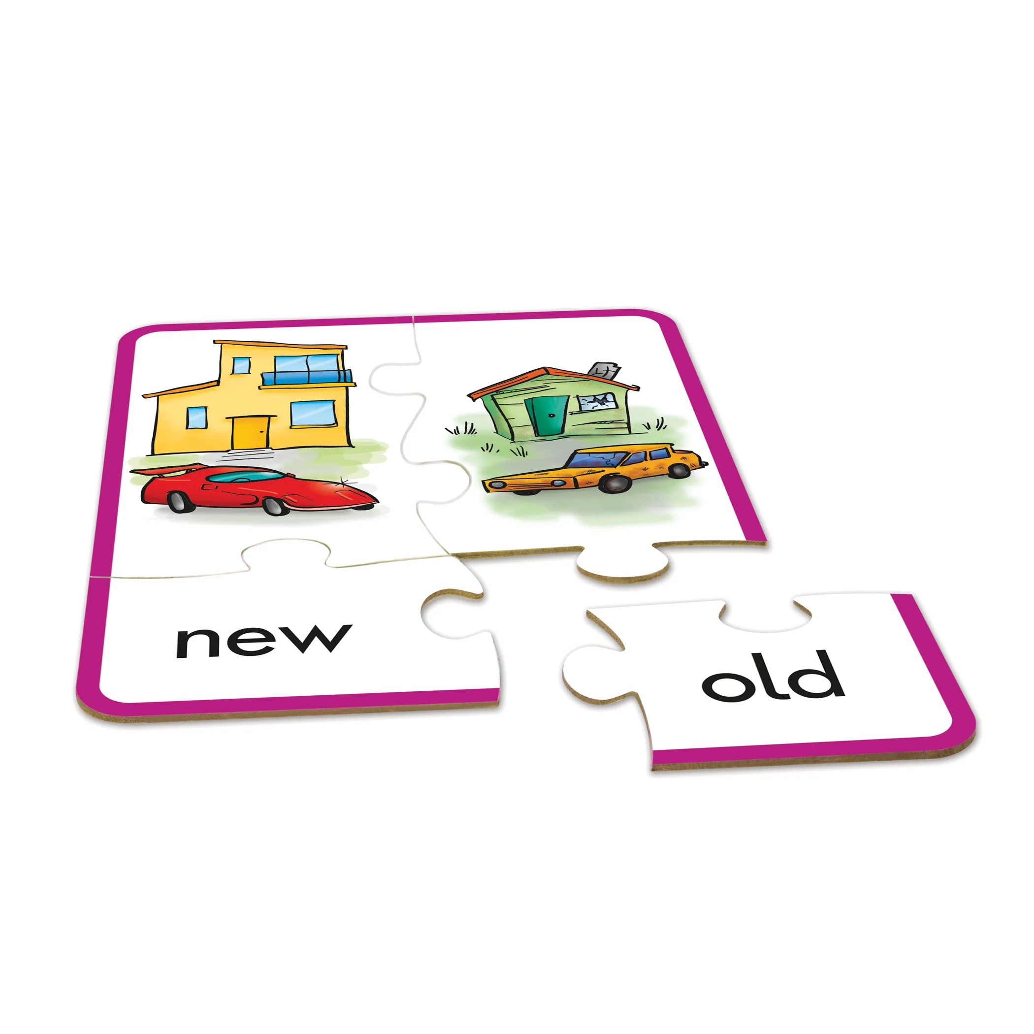 Junior Learning Antonym Puzzles - Multicolored - 3 Sets - Image 3