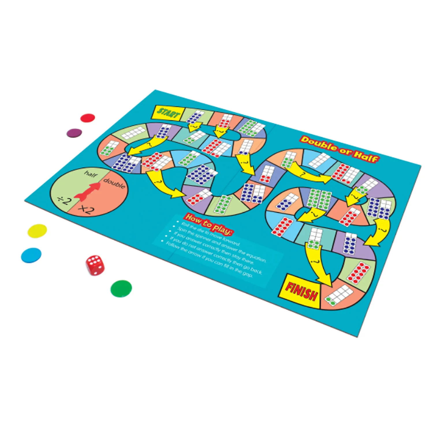 Junior Learning Math Board Games - Addition & Subtraction Adventure Pack of 2 - Image 5