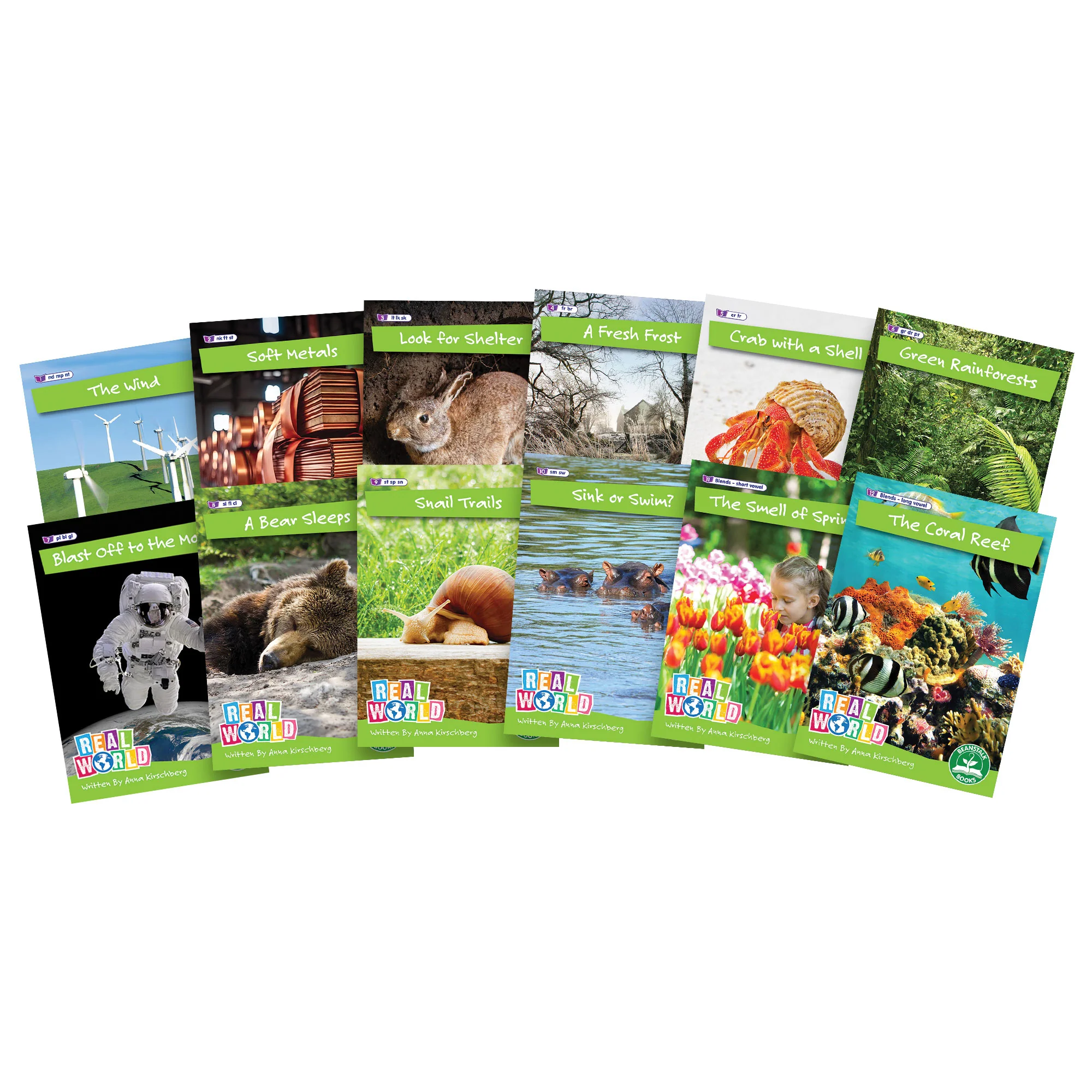 Junior Learning Real World Phase 4 Non-Fiction Hi-Lo Decodables 6 Book Set - Image 2
