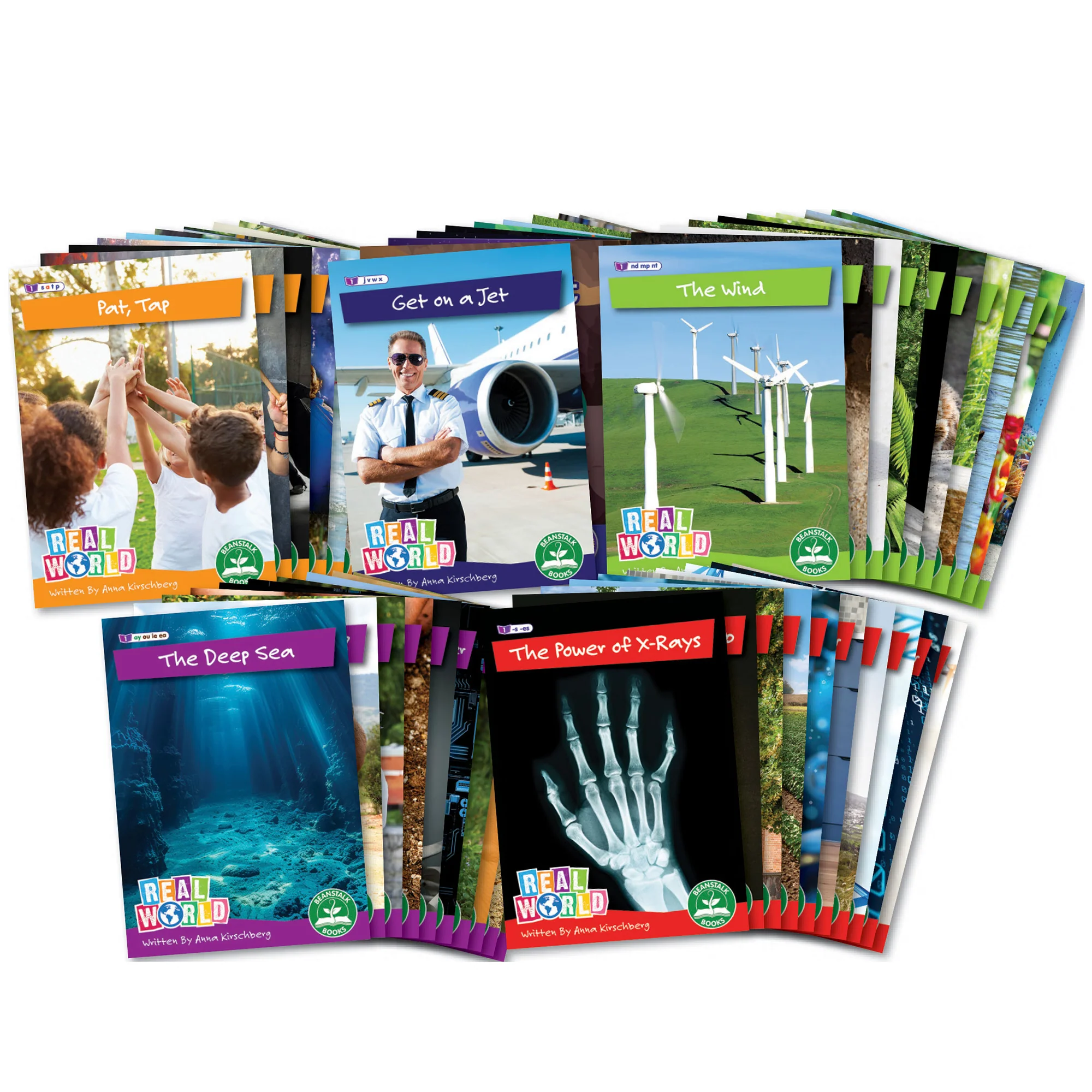 Junior Learning: Real World - Phases 2-6, 60-Book Non-Fiction Hi-Lo Decodables Set - Image 5