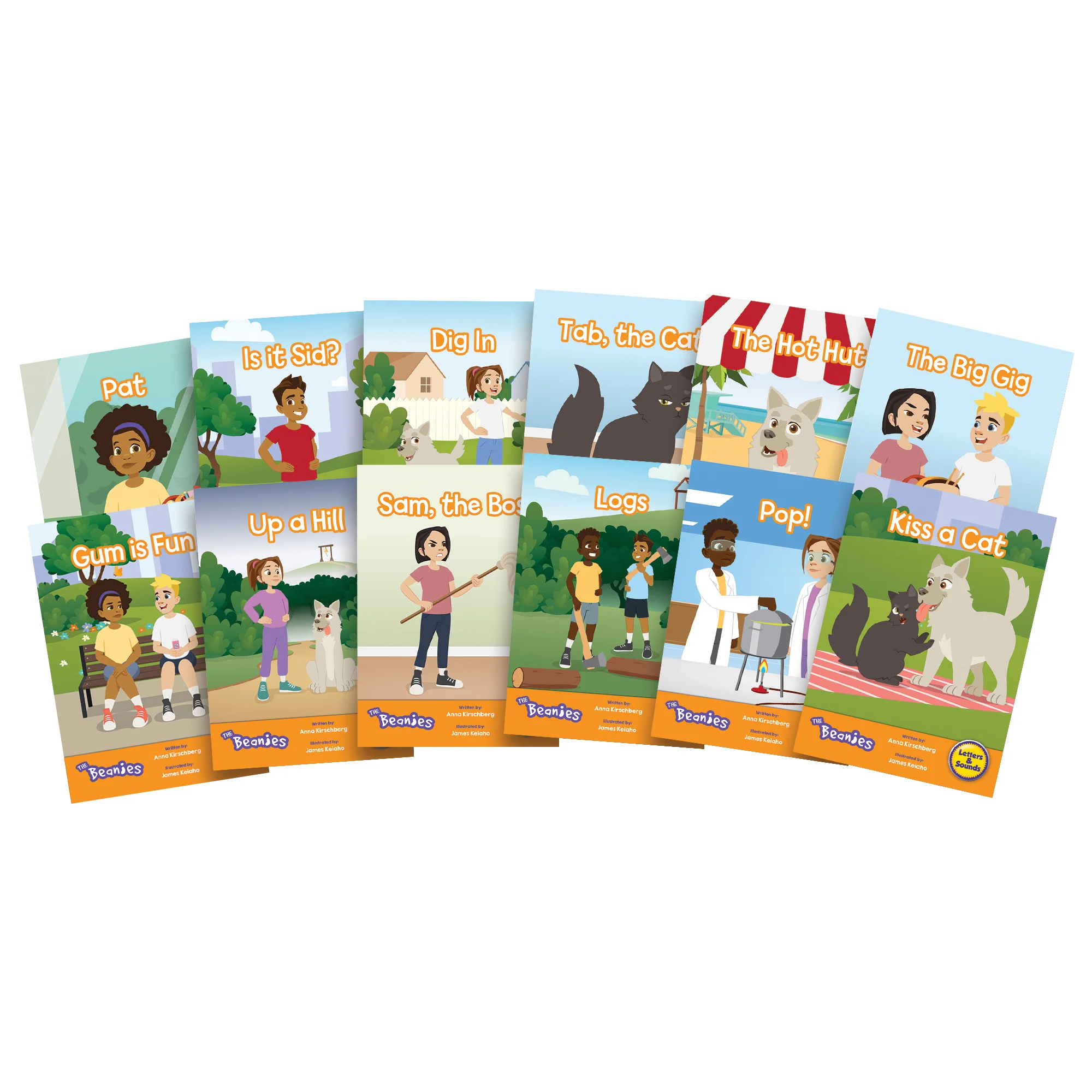 Junior Learning Beanies Diversity - 12 Book Phase 2 Decodables Set - Image 3