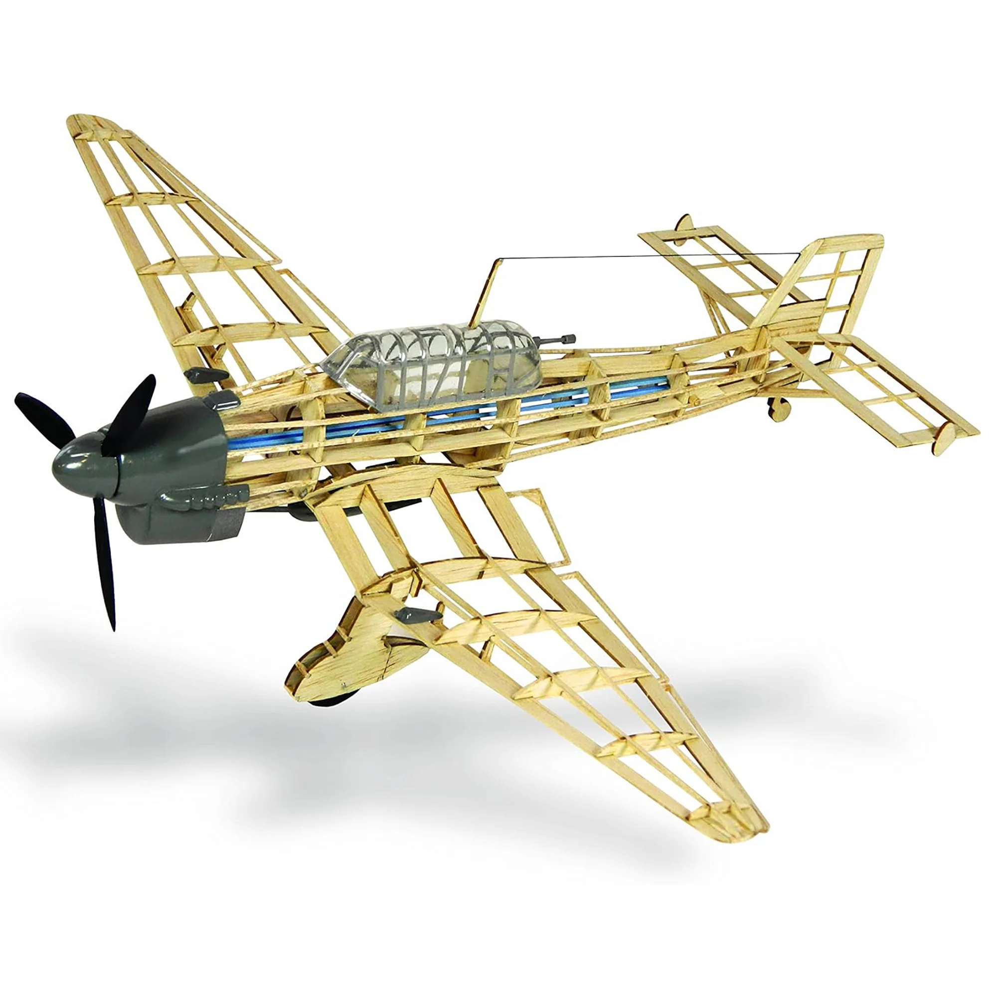 Guillow's Junkers JU 87-B Stuka Flying Model Kit 34-Inch Wingspan - Image 3