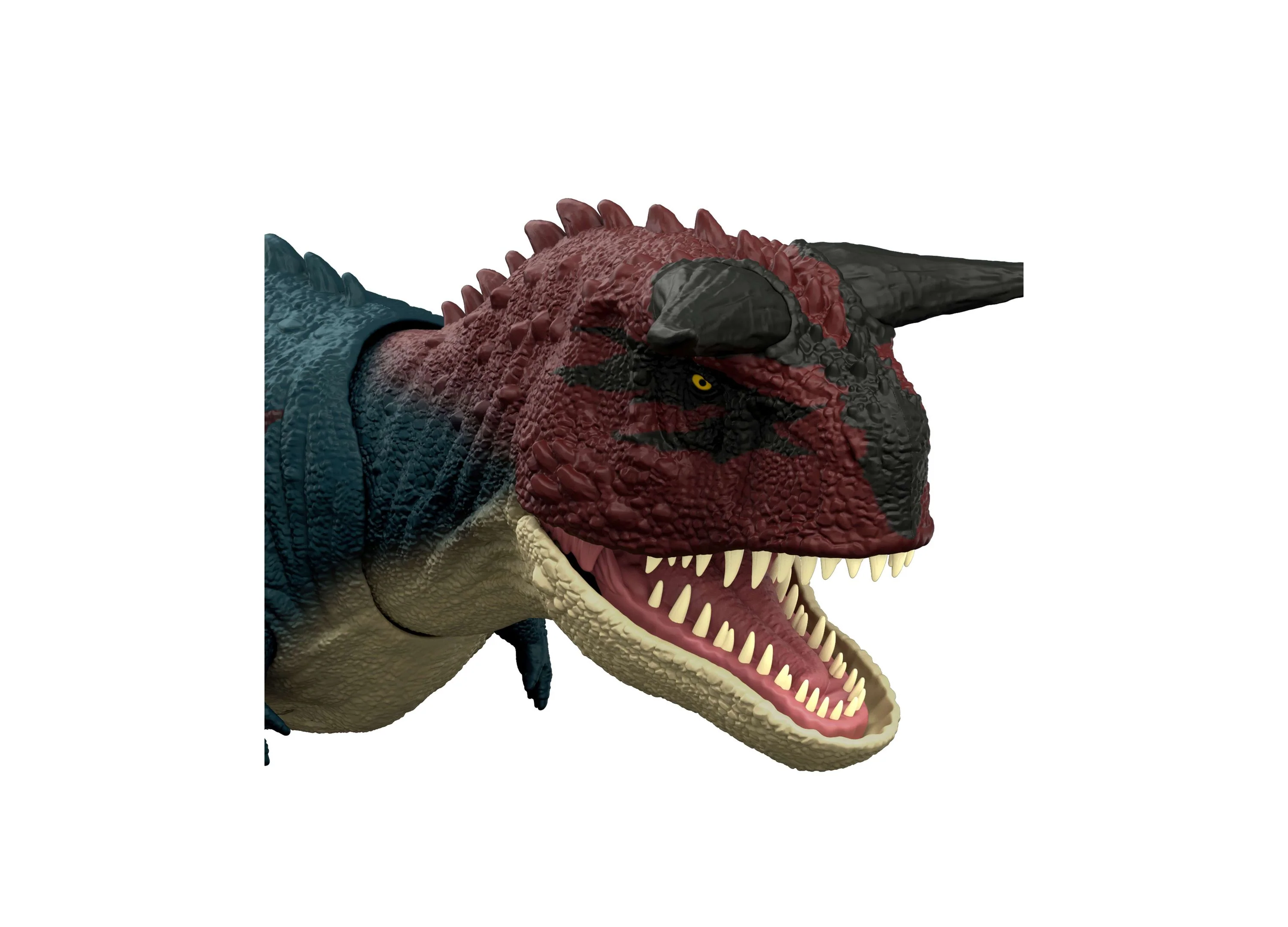 Jurassic World Charge 'N Chomp Carnotaurus Running Roaring Dinosaur Action Figure - Image 6