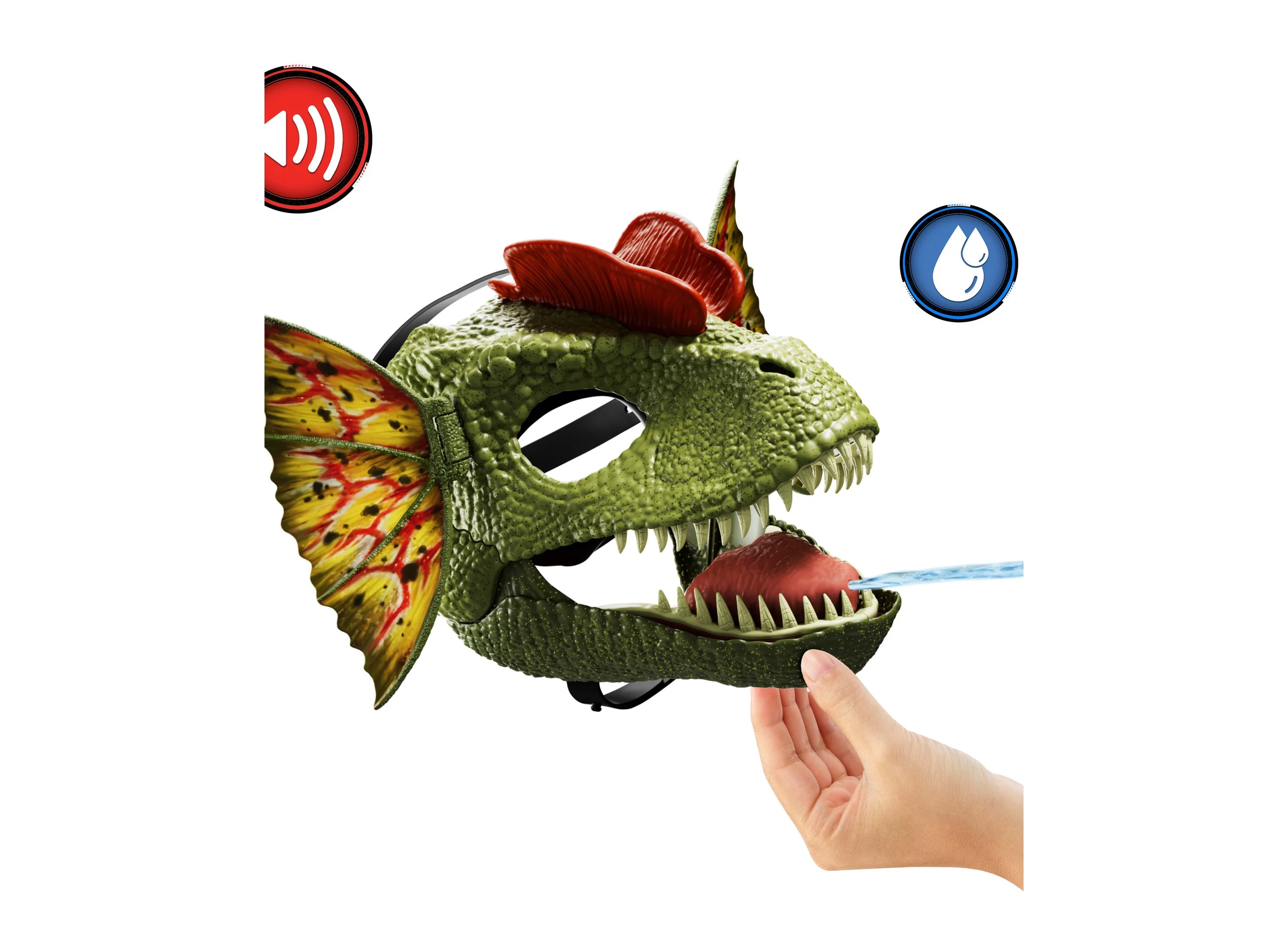 Jurassic World Venom Launchin' Dilophosaurus Sound Mask - Image 6