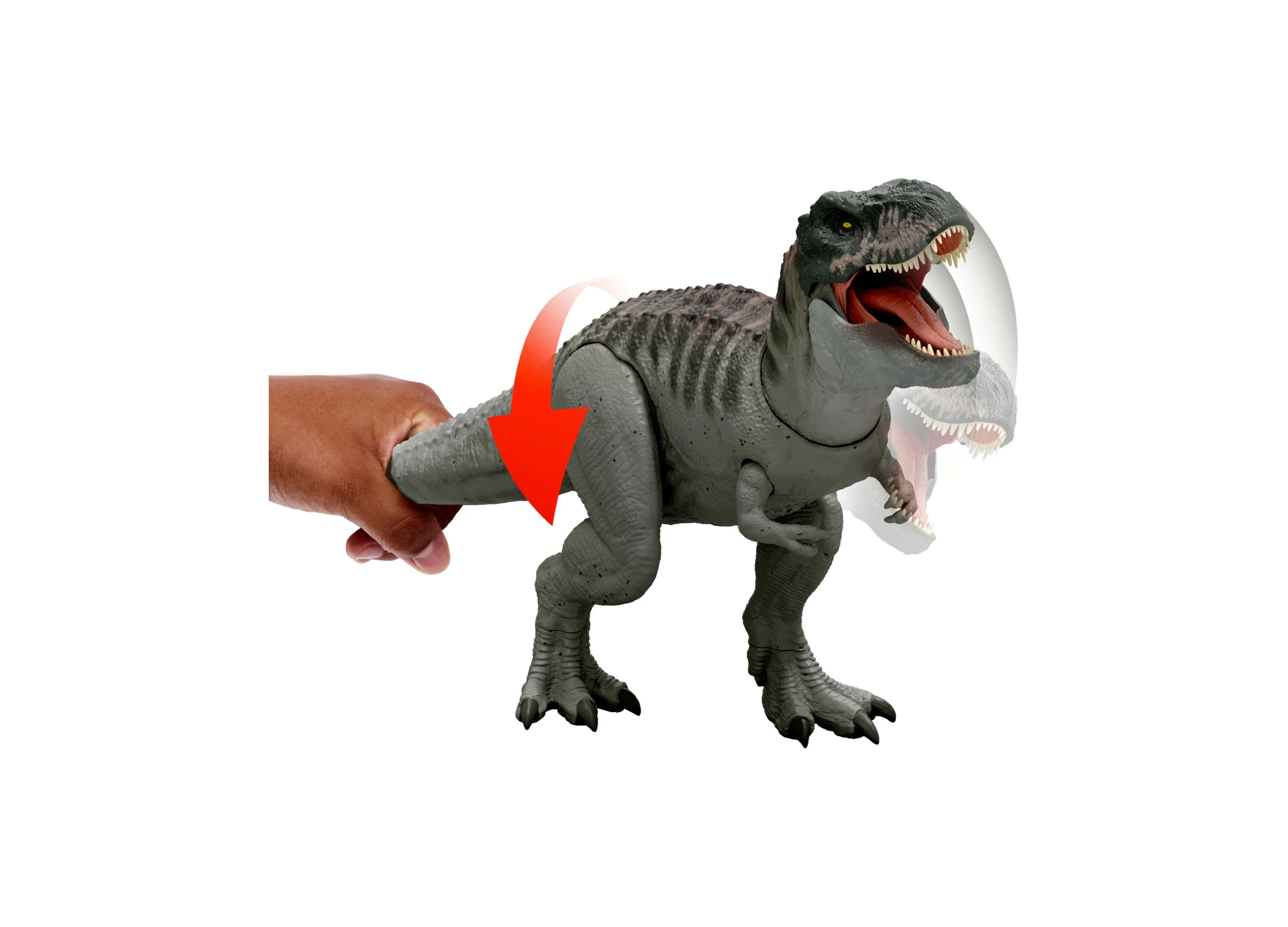 Jurassic World Rebirth Power Devour Tyrannosaurus Rex Dinosaur Figure - Image 5