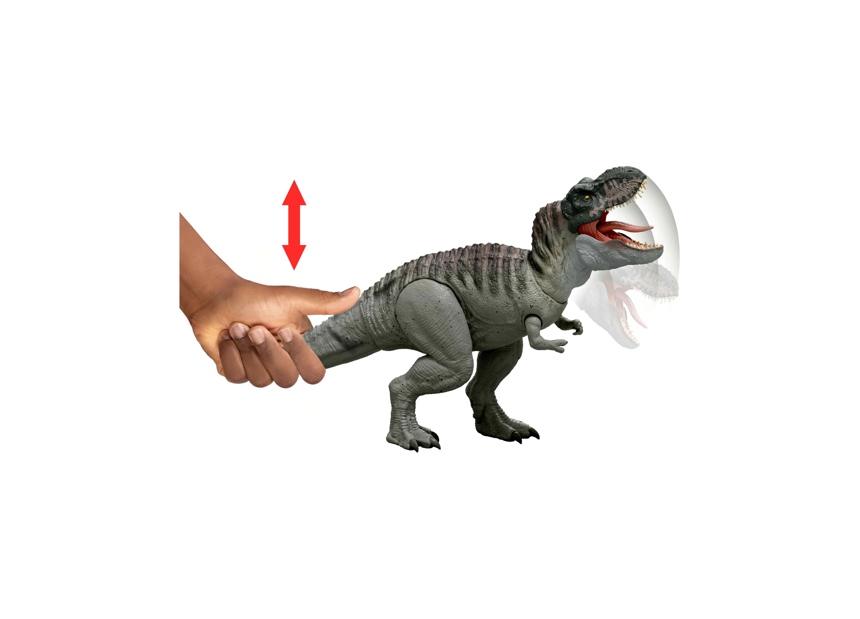 Jurassic World Rebirth Power Devour Tyrannosaurus Rex Dinosaur Figure - Image 6