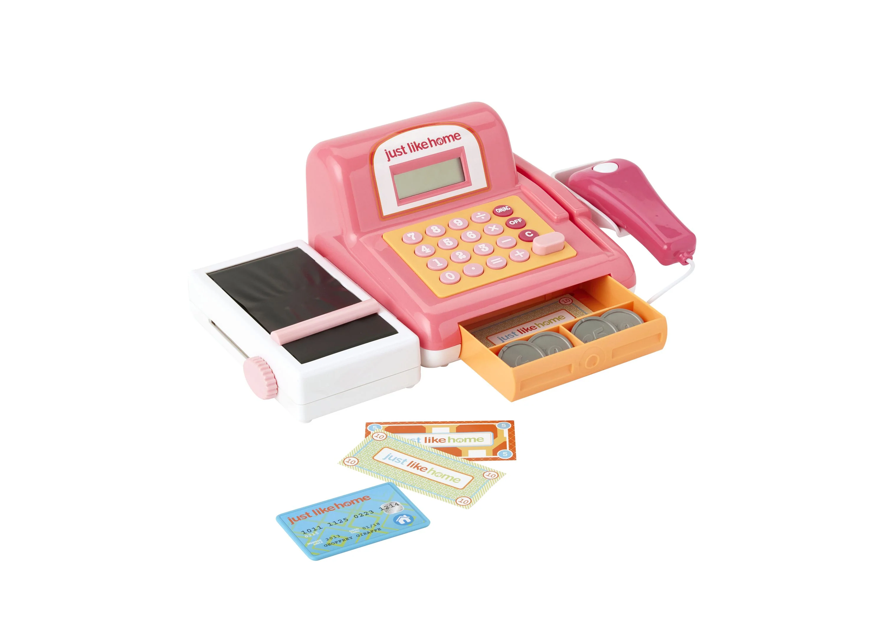 Just Like Home Deluxe Cash Register Playset - Image 4