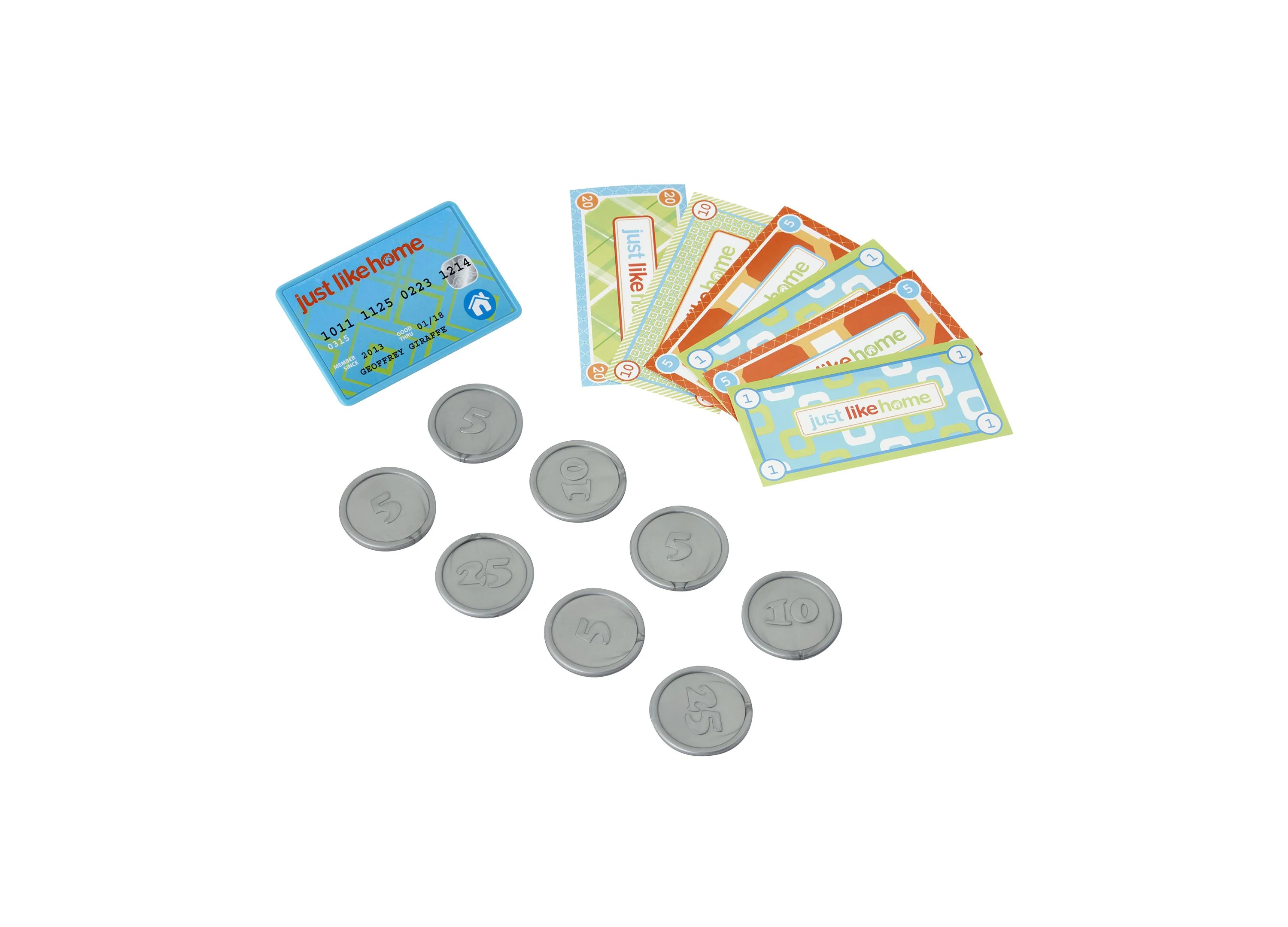 Just Like Home Deluxe Cash Register Set - Interactive Playset - Image 2