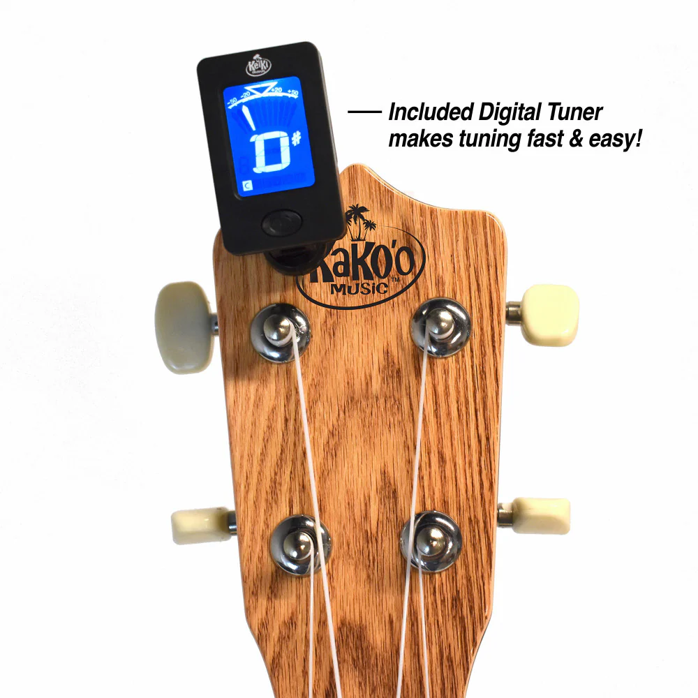 KaKo'o Professional 21" Sandalwood Ukulele Starter Set - Image 3