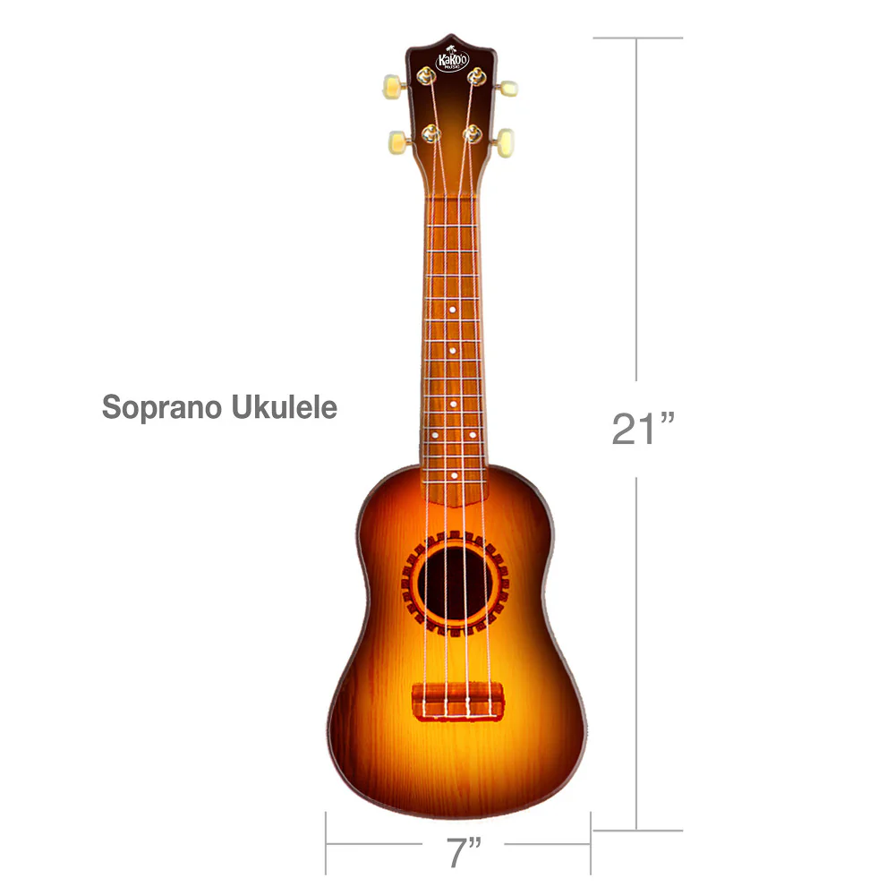 KaKo'o Sunburst 21" Professional Wooden Ukulele Set - Image 2