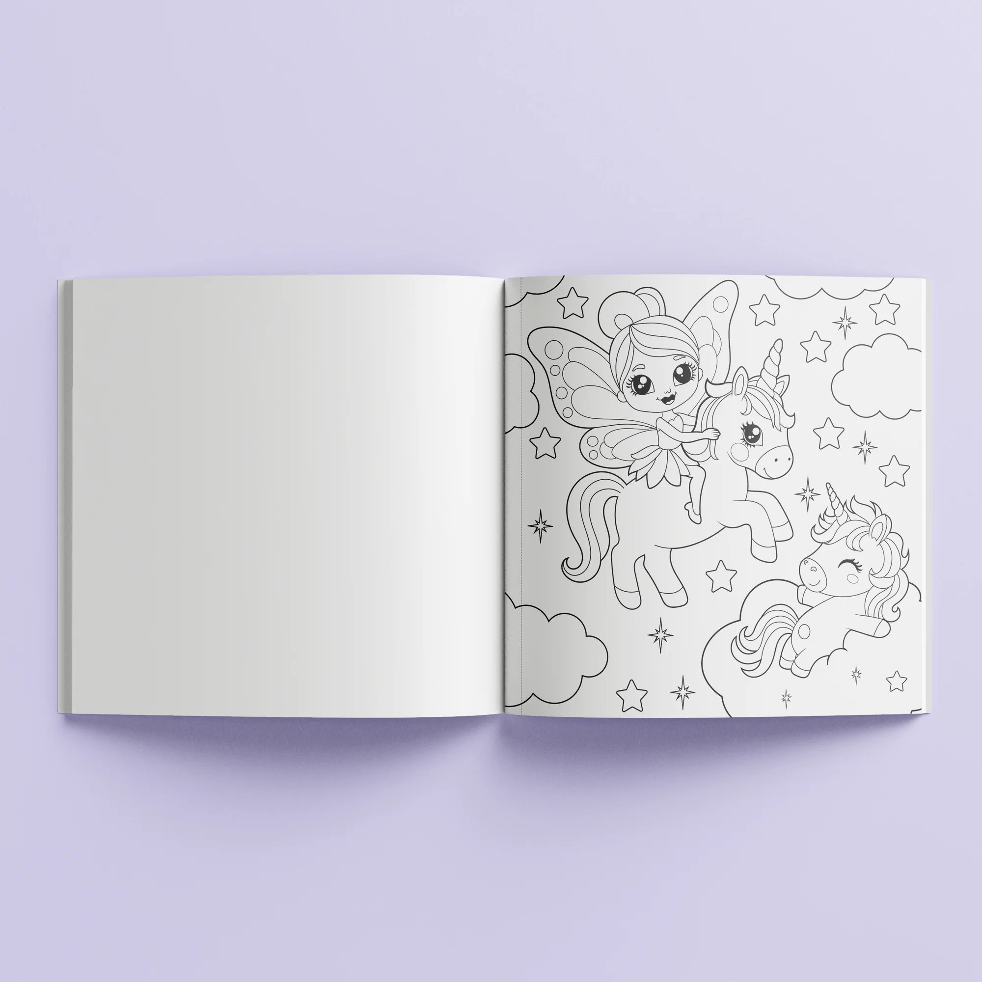 Kaleidoscope Unicorn Magic Coloring Book - 48 Designs, 96 Pages - Image 2