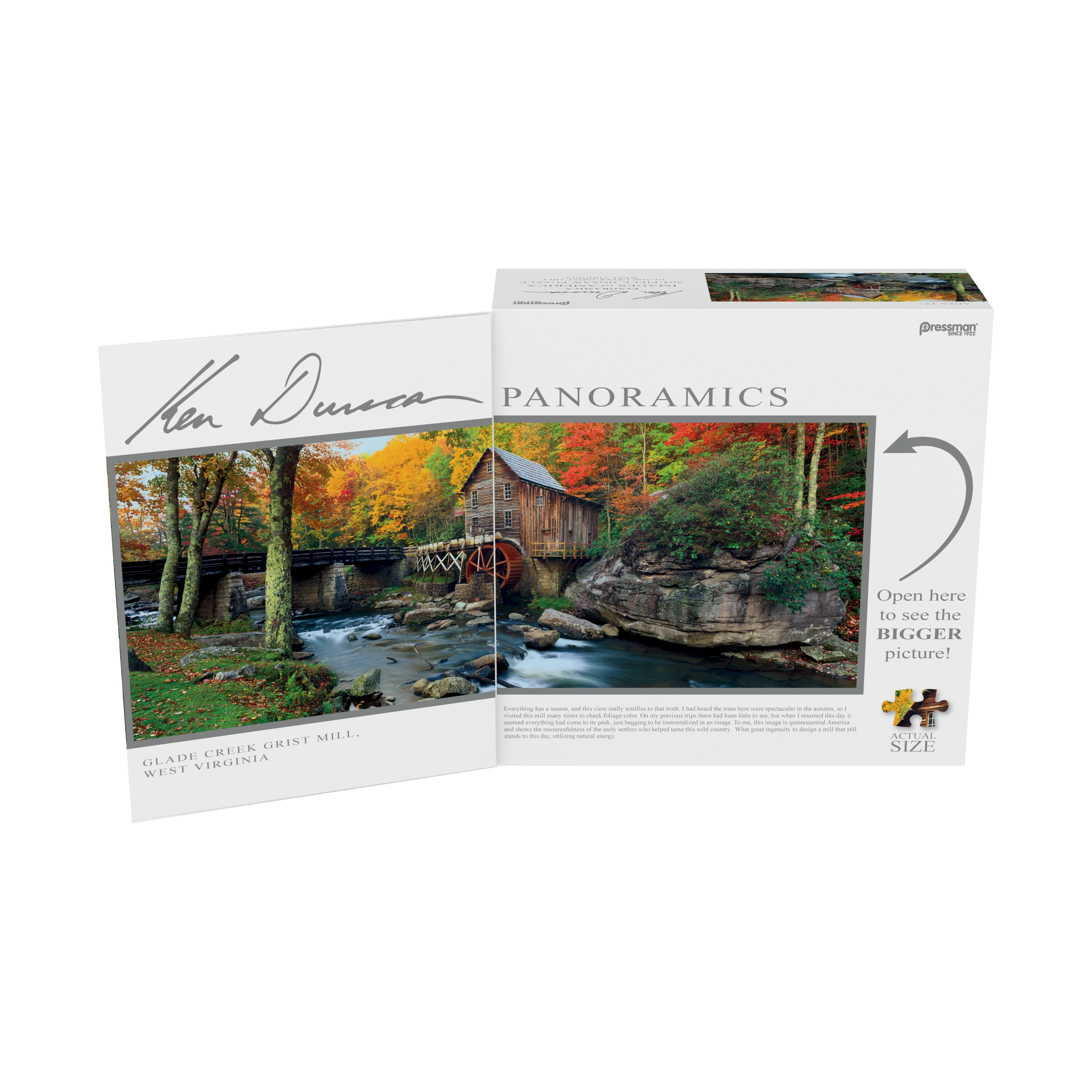 Ken Duncan Panoramics Glade Creek Grist Mill Jigsaw - 504 pc - Image 3