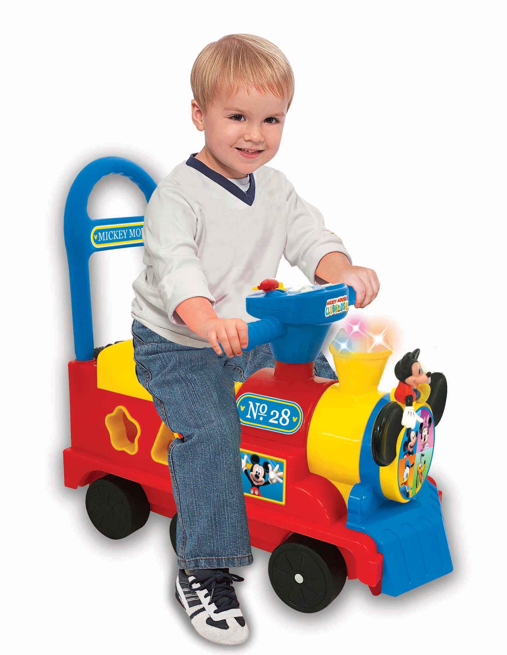 Kiddieland - Mickey Mouse Clubhouse Play n' Sort Activity Train - Ride-On - Image 2