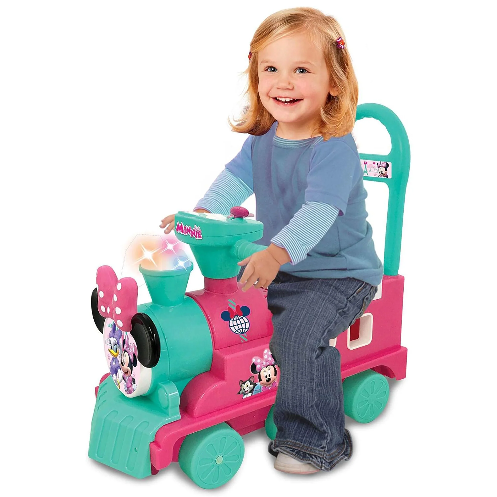 Kiddieland - Disney Minnie Mouse Play n' Sort Activity Train Ride-On - Image 5