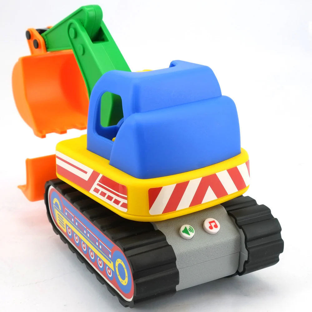 Kiddieland Light & Sound My First Excavator - Motorized Toy with Figure - Image 3