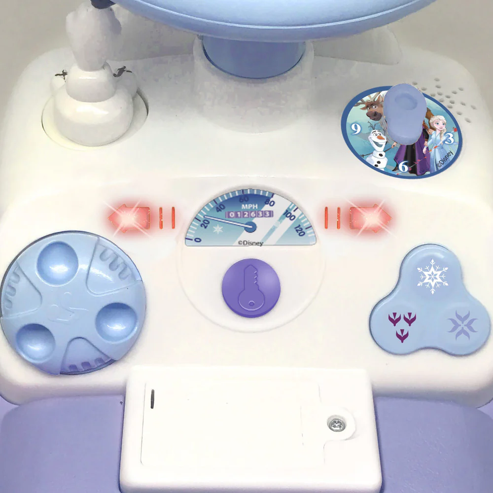 Kiddieland - Disney Frozen 2 Lights N' Sounds Ride-On - Interactive Toddler Vehicle - Image 2