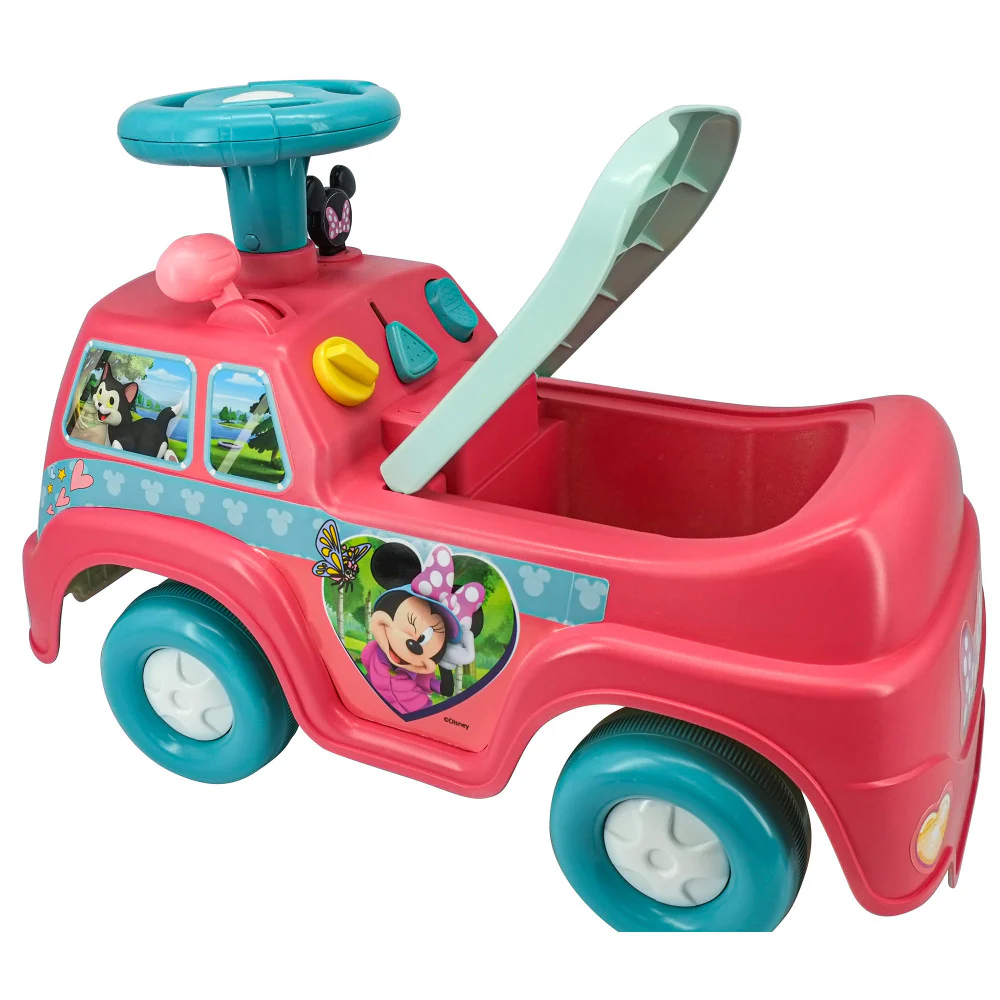 Kiddieland - My First Minnie Camper - Interactive Ride-On with Lights and Sounds - Image 2