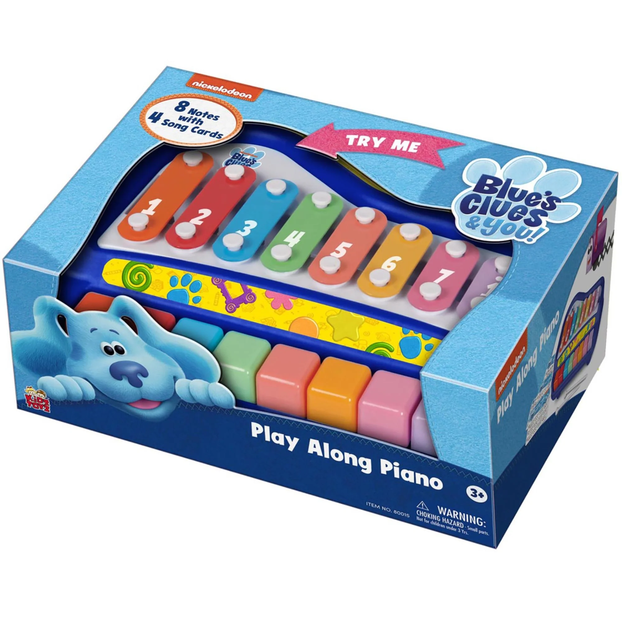 Kidz Toyz Blue's Clues Play Along Piano and Xylophone