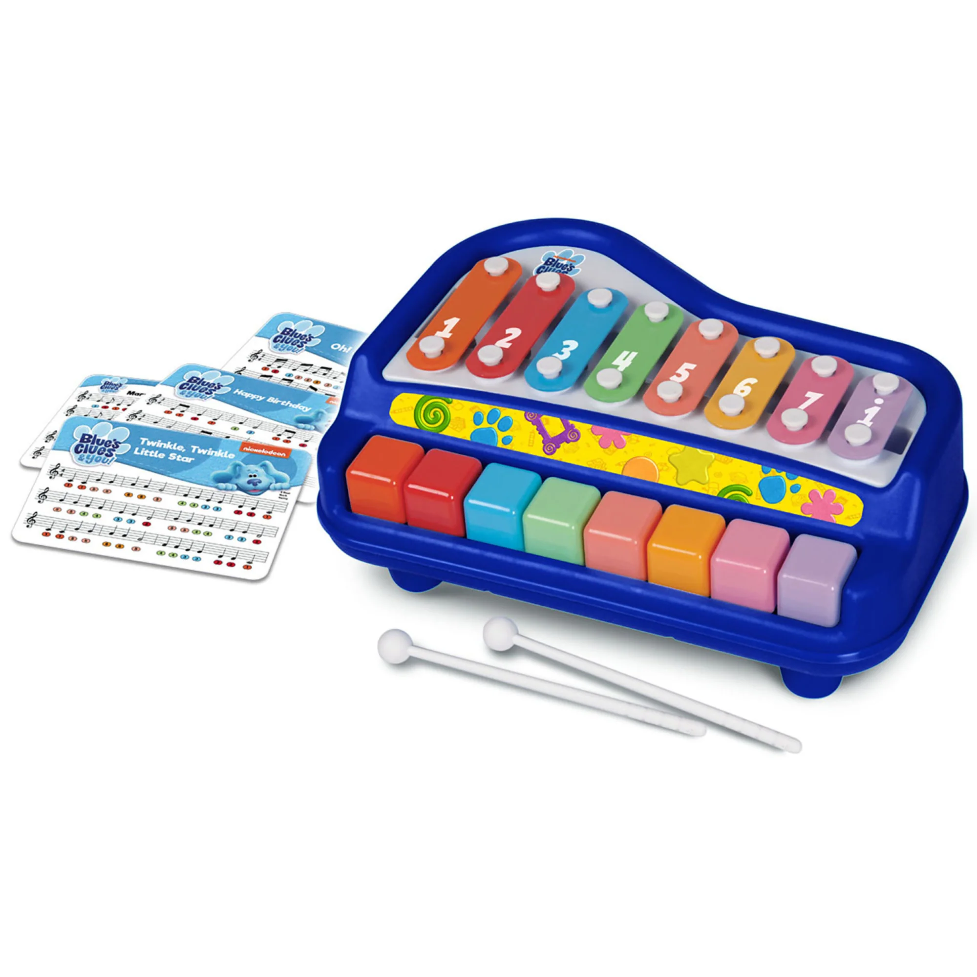 Kidz Toyz Blue's Clues Play Along Piano and Xylophone - Image 2