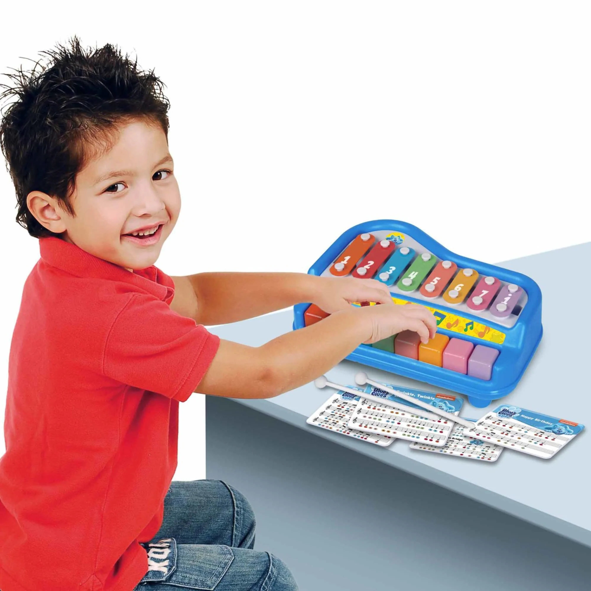 Kidz Toyz Blue's Clues Play Along Piano and Xylophone - Image 4