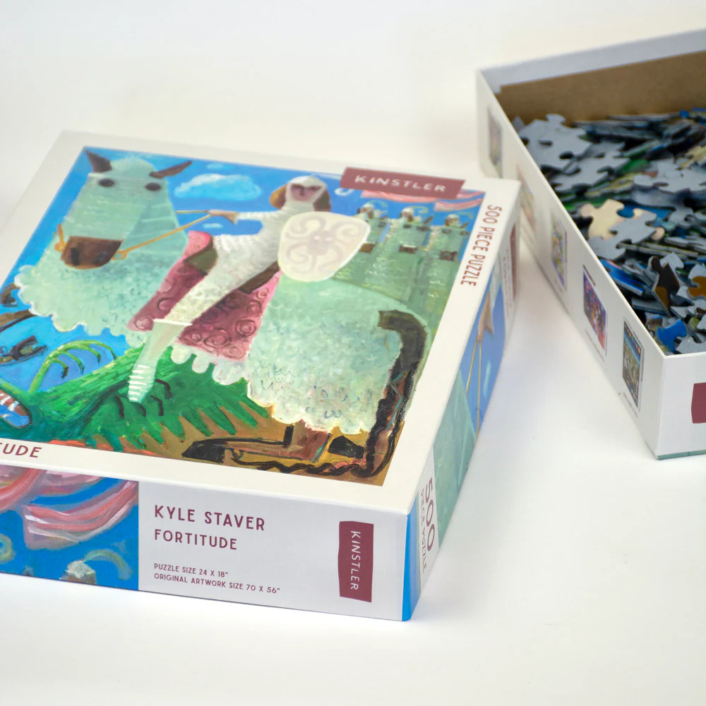 Kinstler Fortitude 500-Piece Puzzle - Artistic Jigsaw, 18" x 24" Assembled - Image 3