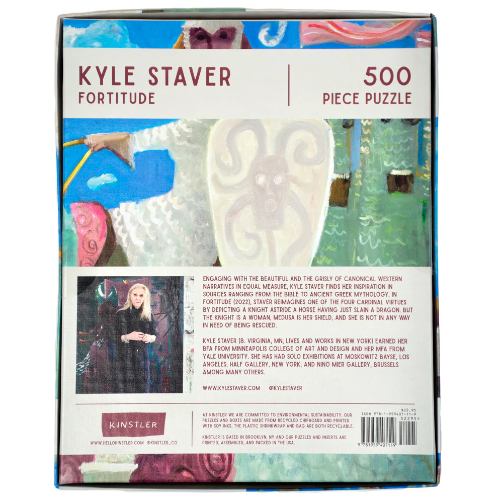 Kinstler Fortitude 500-Piece Puzzle - Artistic Jigsaw, 18" x 24" Assembled - Image 4