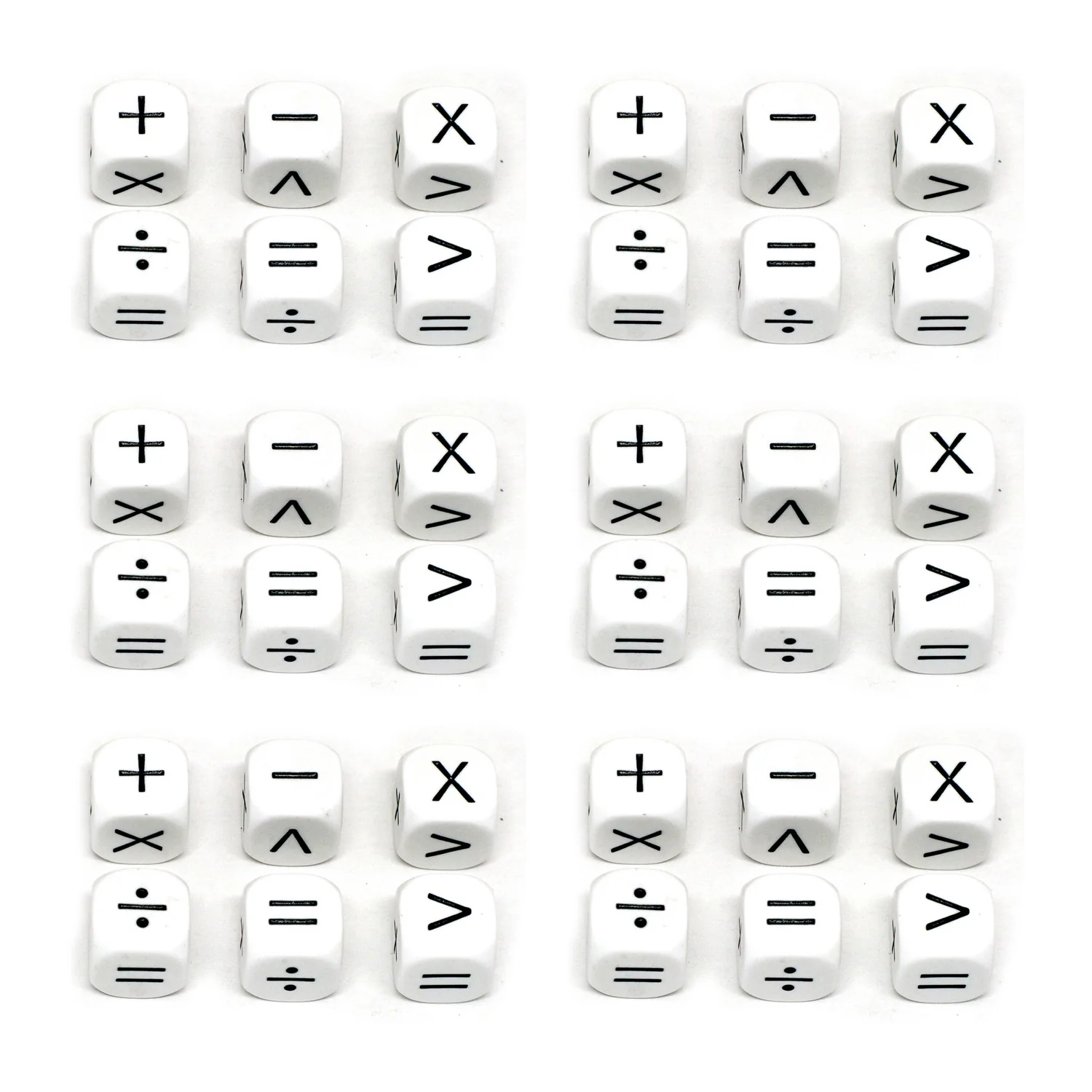 Koplow Games Operators Dice Math Fun Set, 36 Count