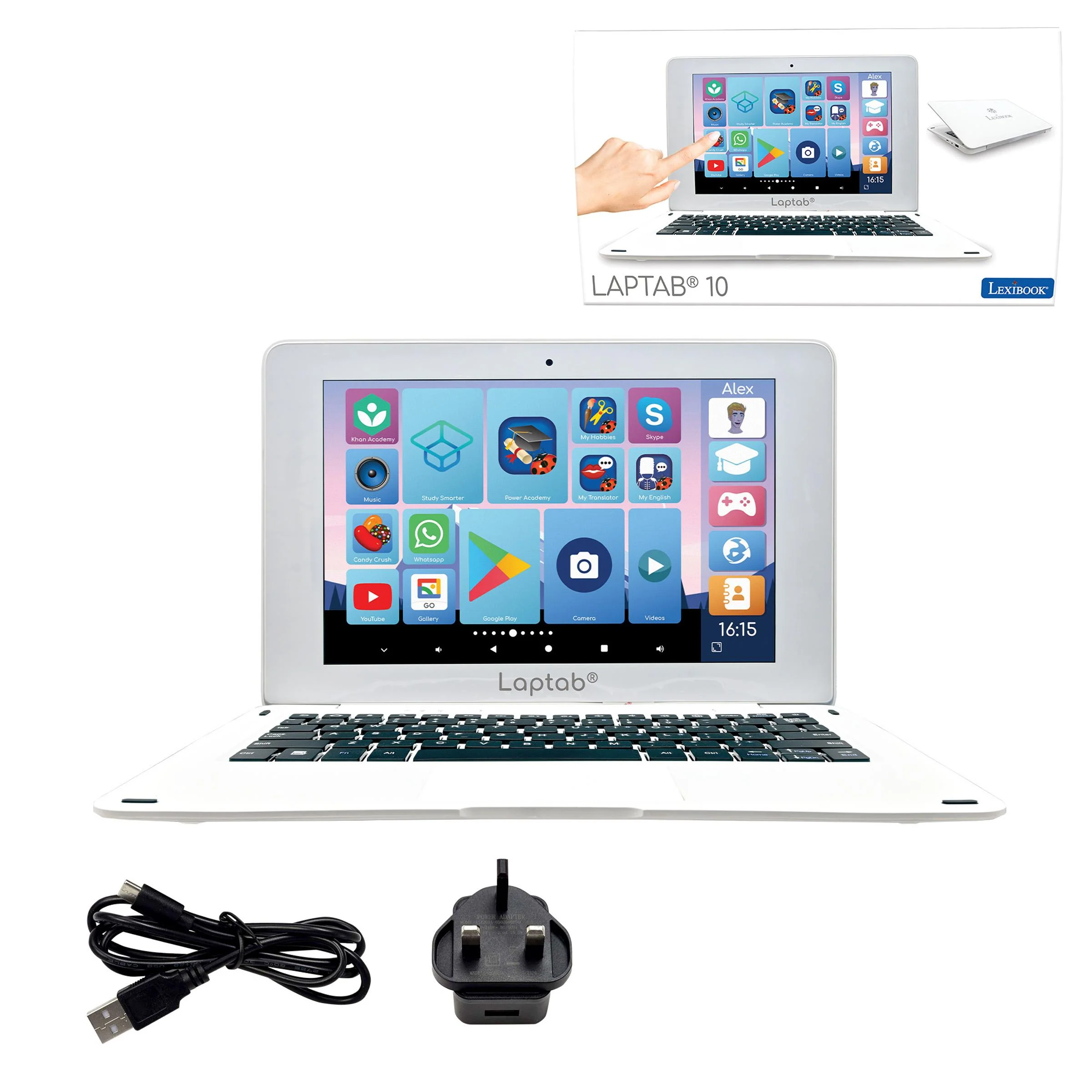 Laptab 10: Interactive Touchscreen Laptop with Android 13 - Image 4