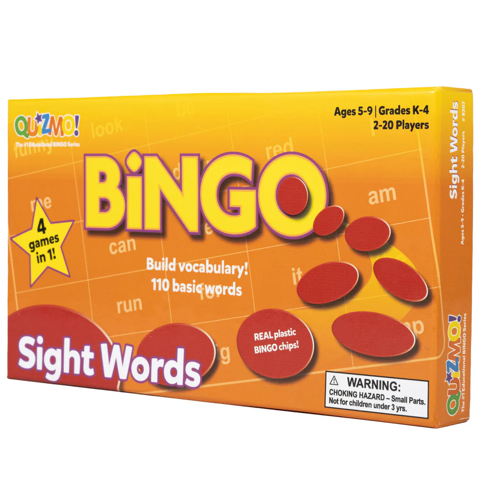 Learning Advantage QUIZMO Sight Words Interactive Bingo Game - Image 3