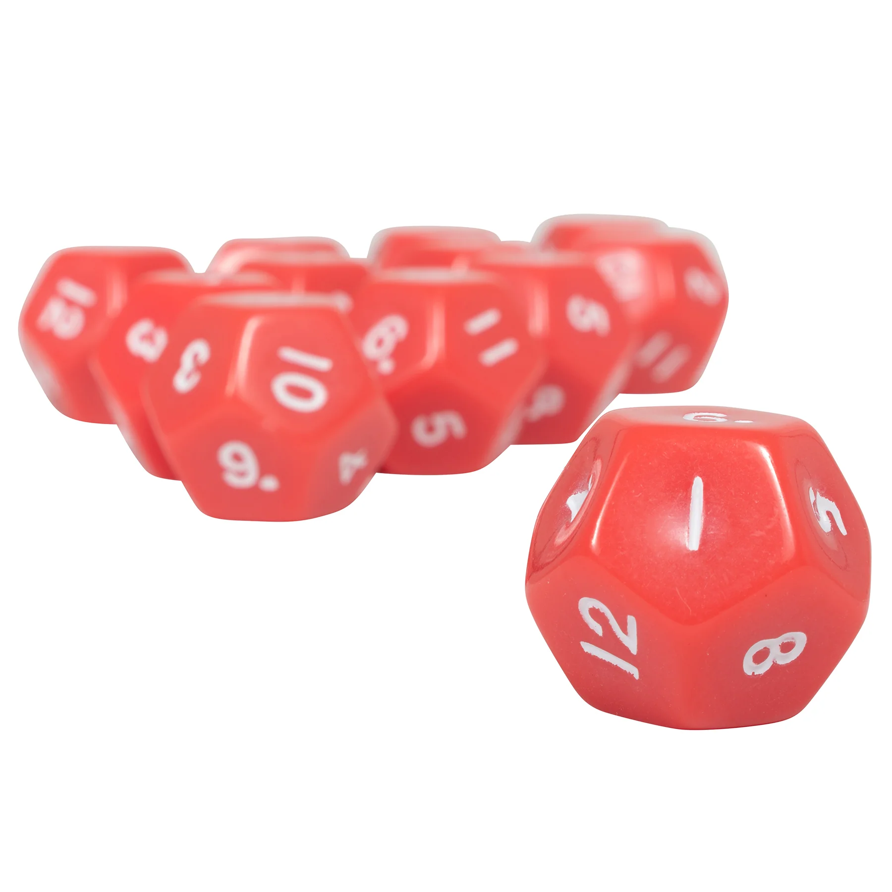 Learning Advantage Colorful 12-Sided Polyhedral Dice Set of 36 - Image 4