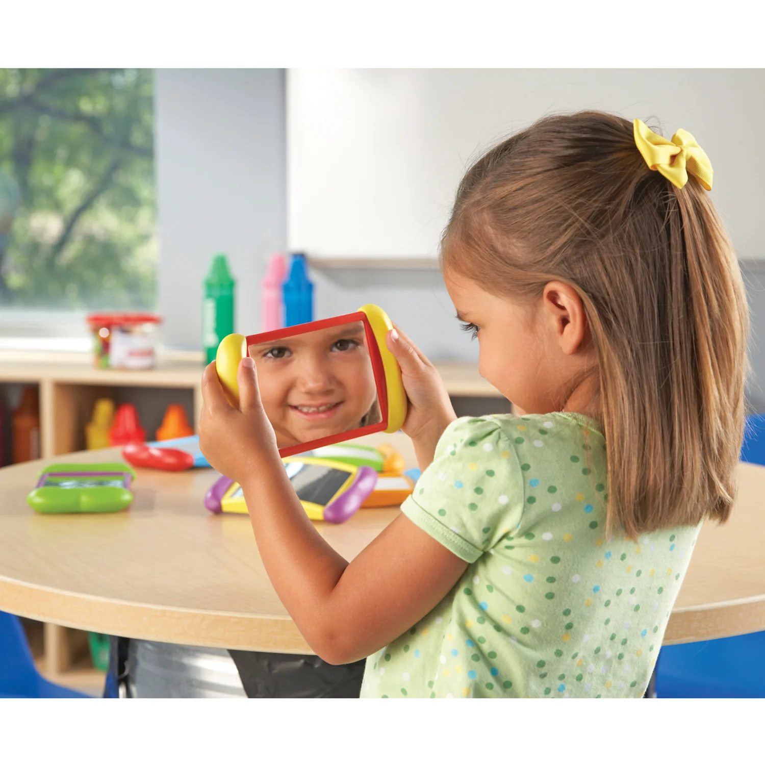 Learning Resources All About Me - Dual-Sided Mirrors - Educational Toy - Image 4