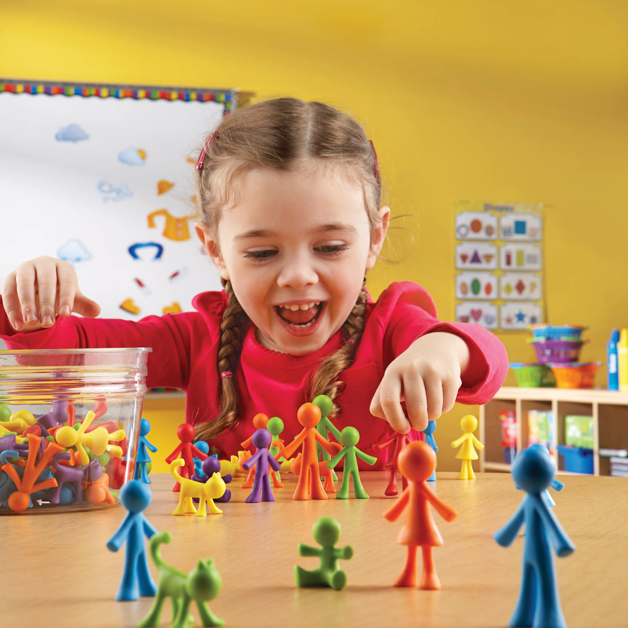 Learning Resources All About Me Family Counters - Colorful Set of 72 - Image 3