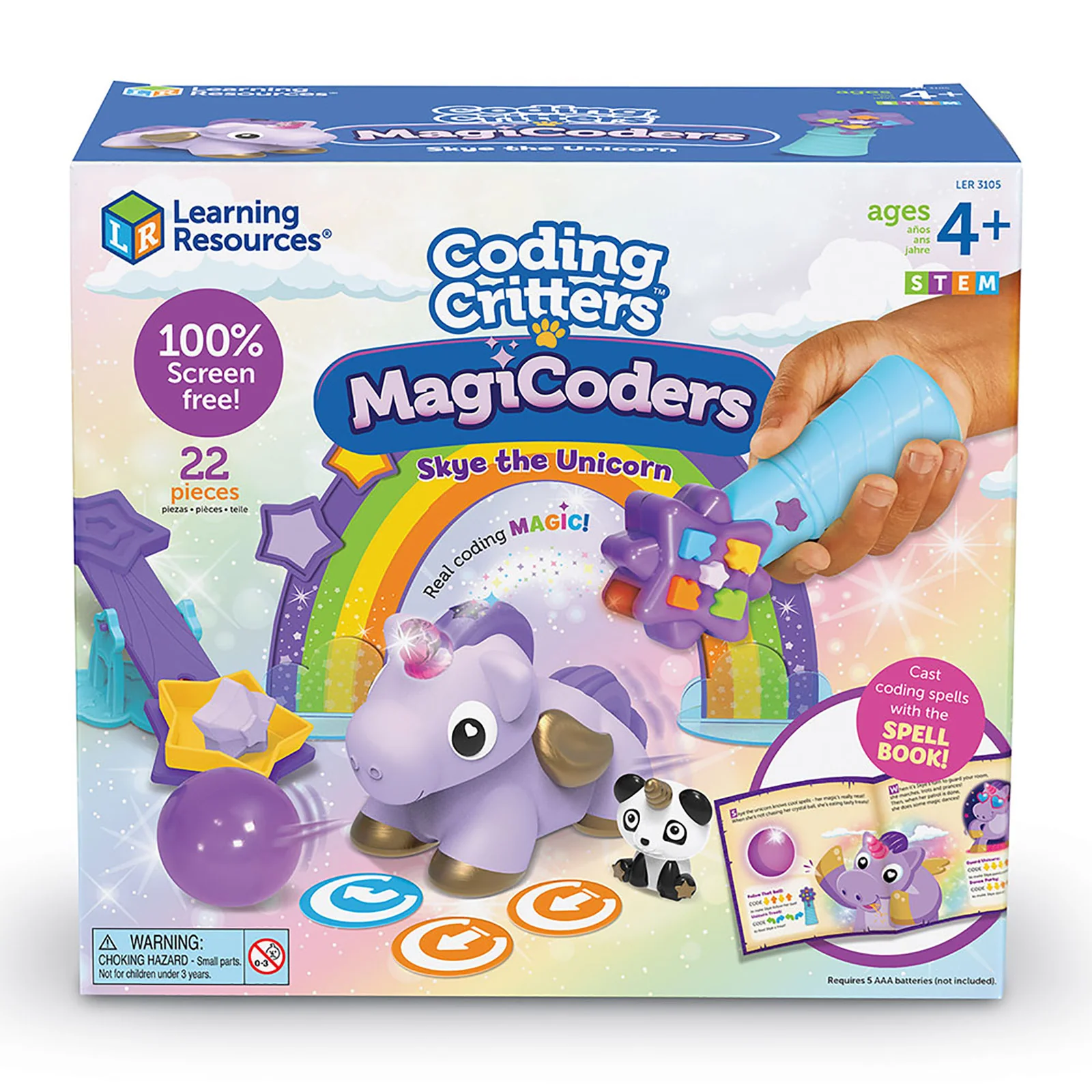 Learning Resources Coding Critters MagiCoders - Skye the Unicorn - Interactive Coding Toy - Image 2
