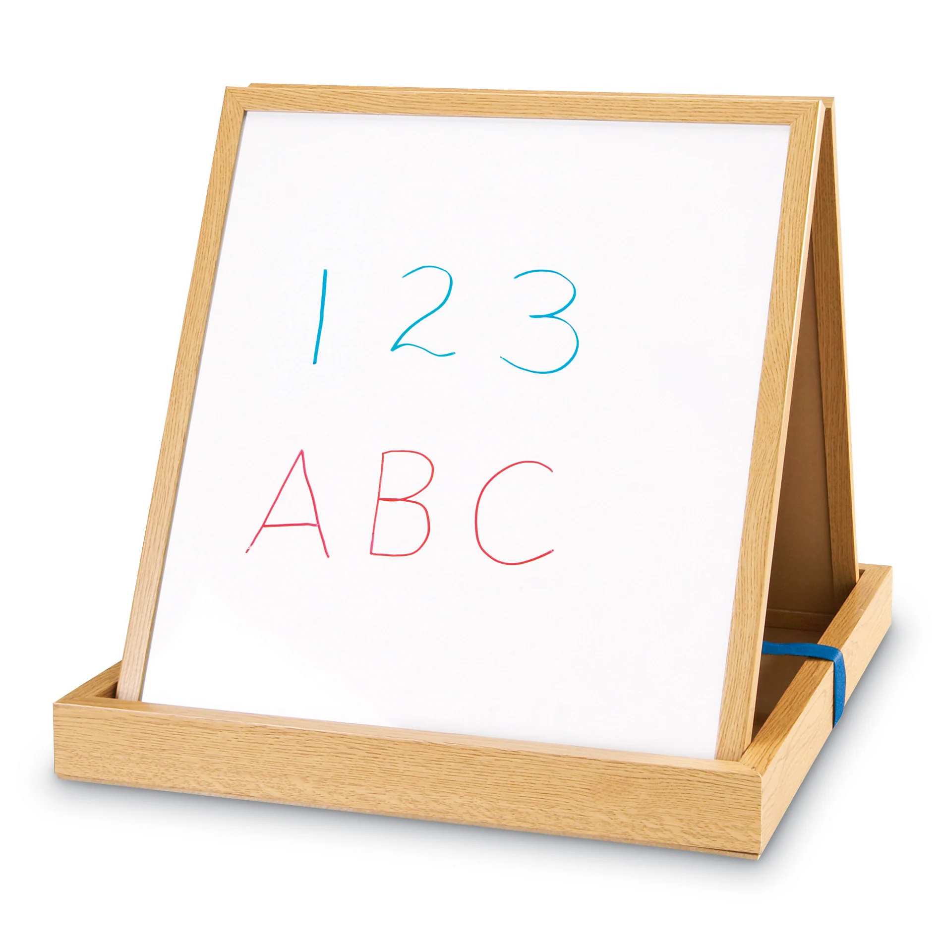 Learning Resources Double-Sided Tabletop Easel - Magnetic & Felt Board - Image 4