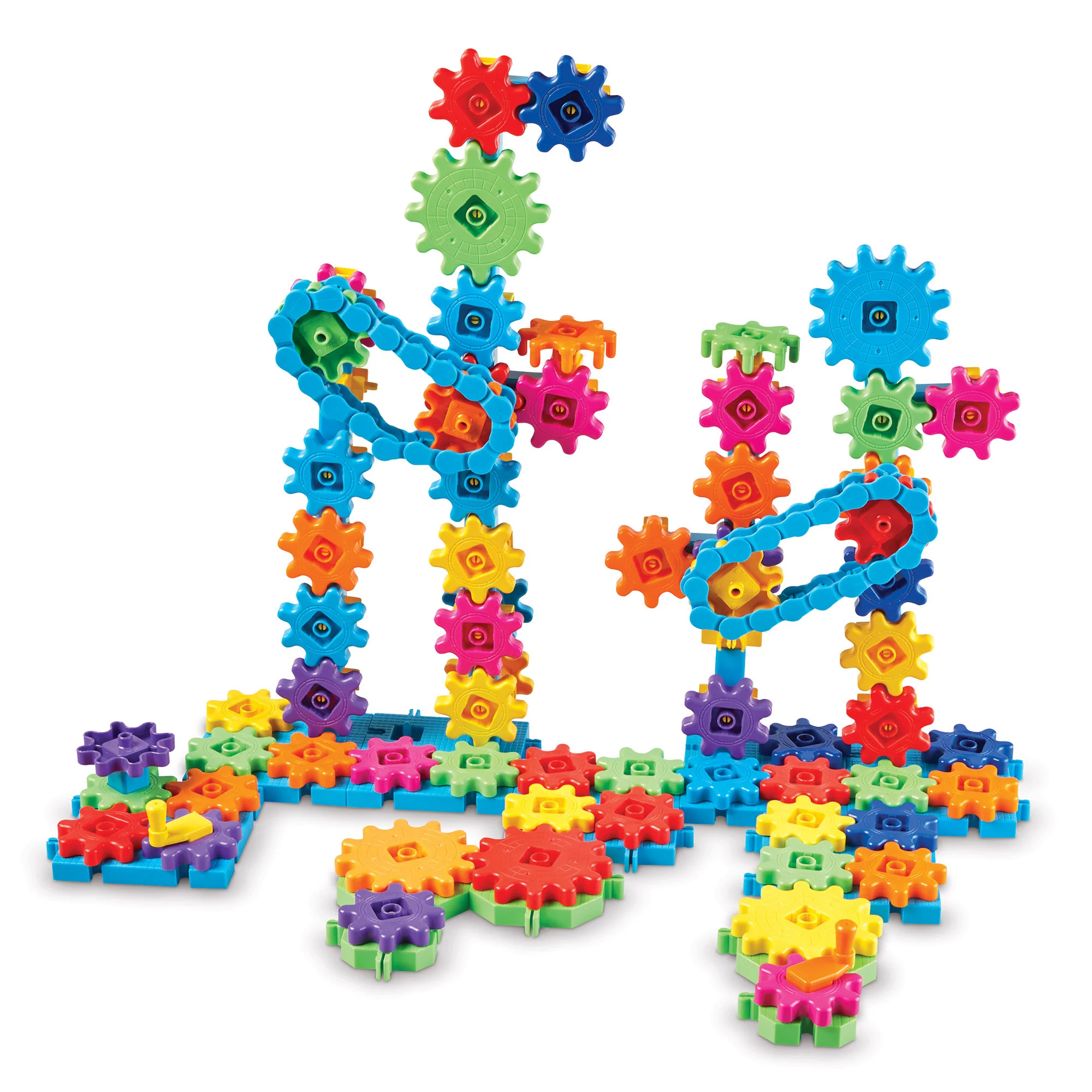 Learning Resources Gears! Gears! Gears! Mega Makers 235-Piece STEM Building Set - Image 3