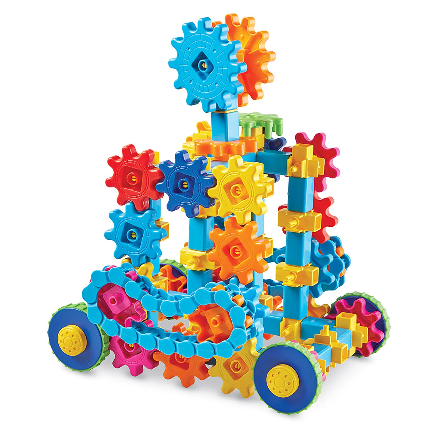 Learning Resources Gears! Gears! Gears! Mega Makers 235-Piece STEM Building Set - Image 4