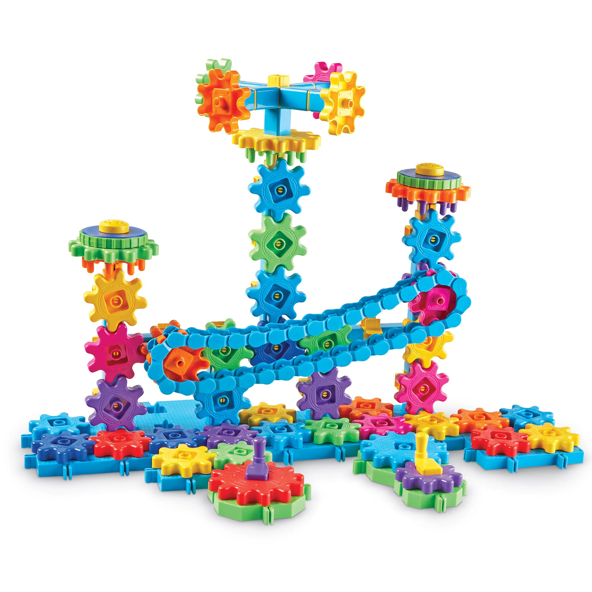 Learning Resources Gears! Gears! Gears! Mega Makers 235-Piece STEM Building Set - Image 5