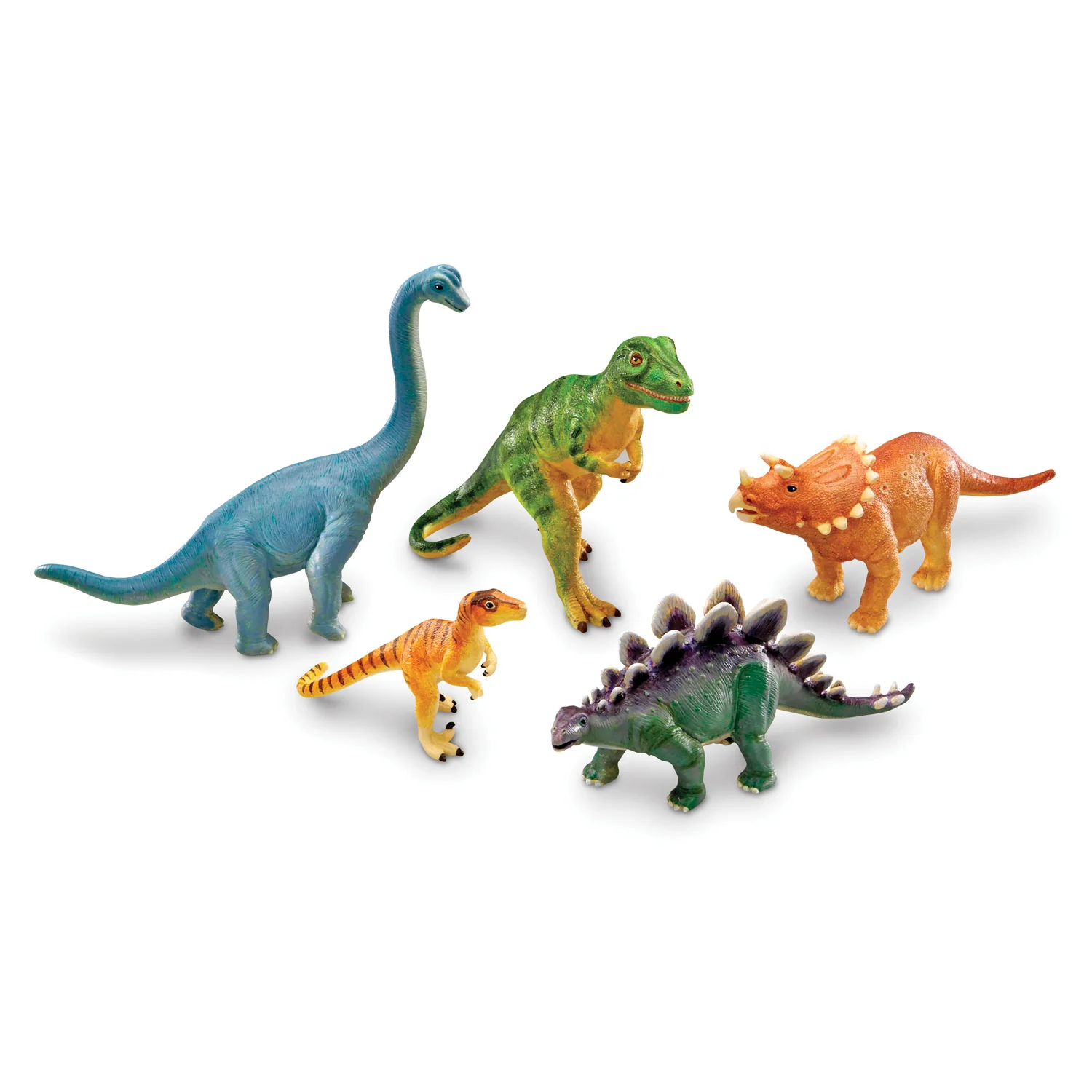 Learning Resources Jumbo Dinosaurs – Prehistoric Play Set of 5 - Image 2
