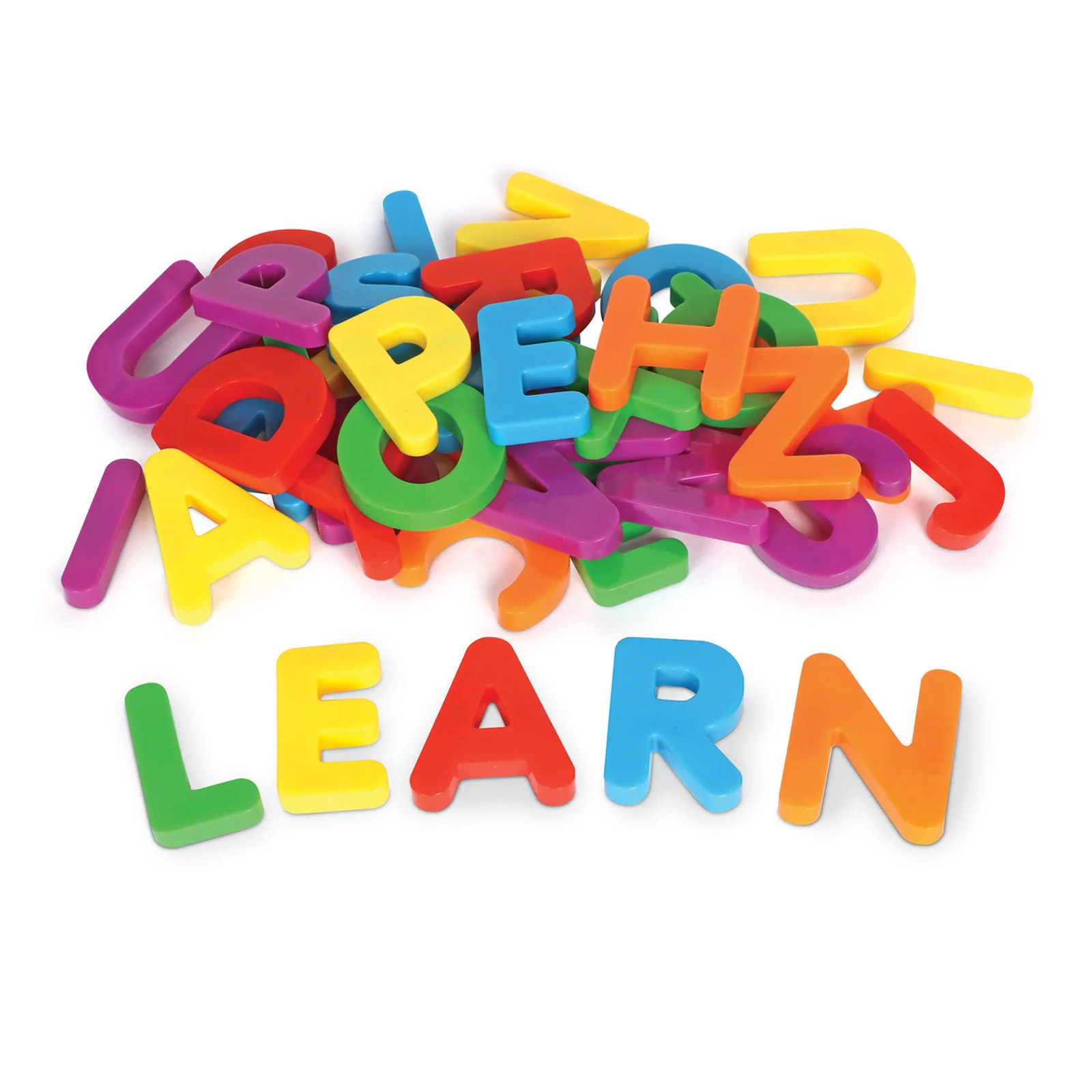 Learning Resources Jumbo Magnetic Uppercase Letters - Brightly Colored - Image 3