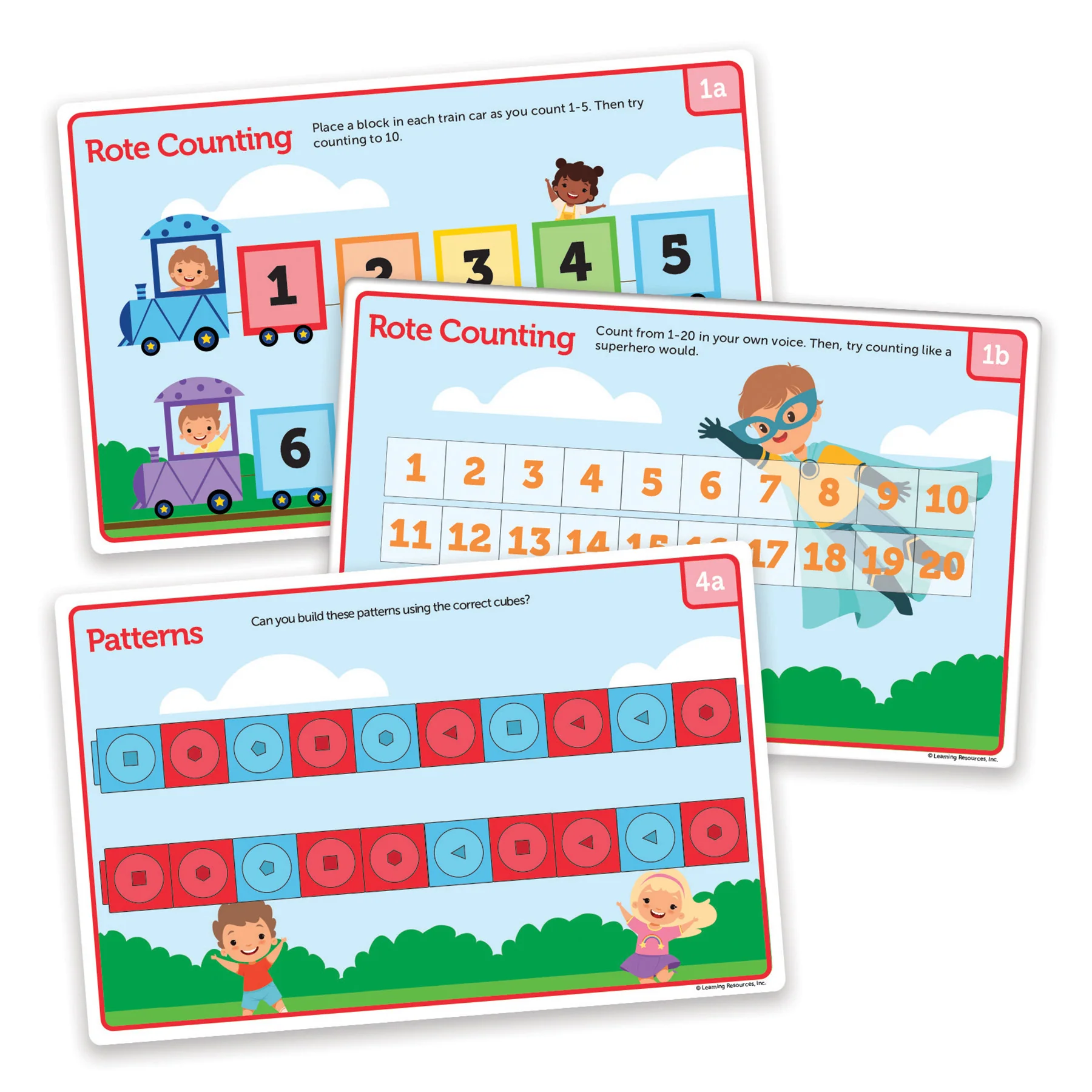 Learning Resources Mathlink Cubes - Preschool Math Activity Set - 100 Pieces - Image 4
