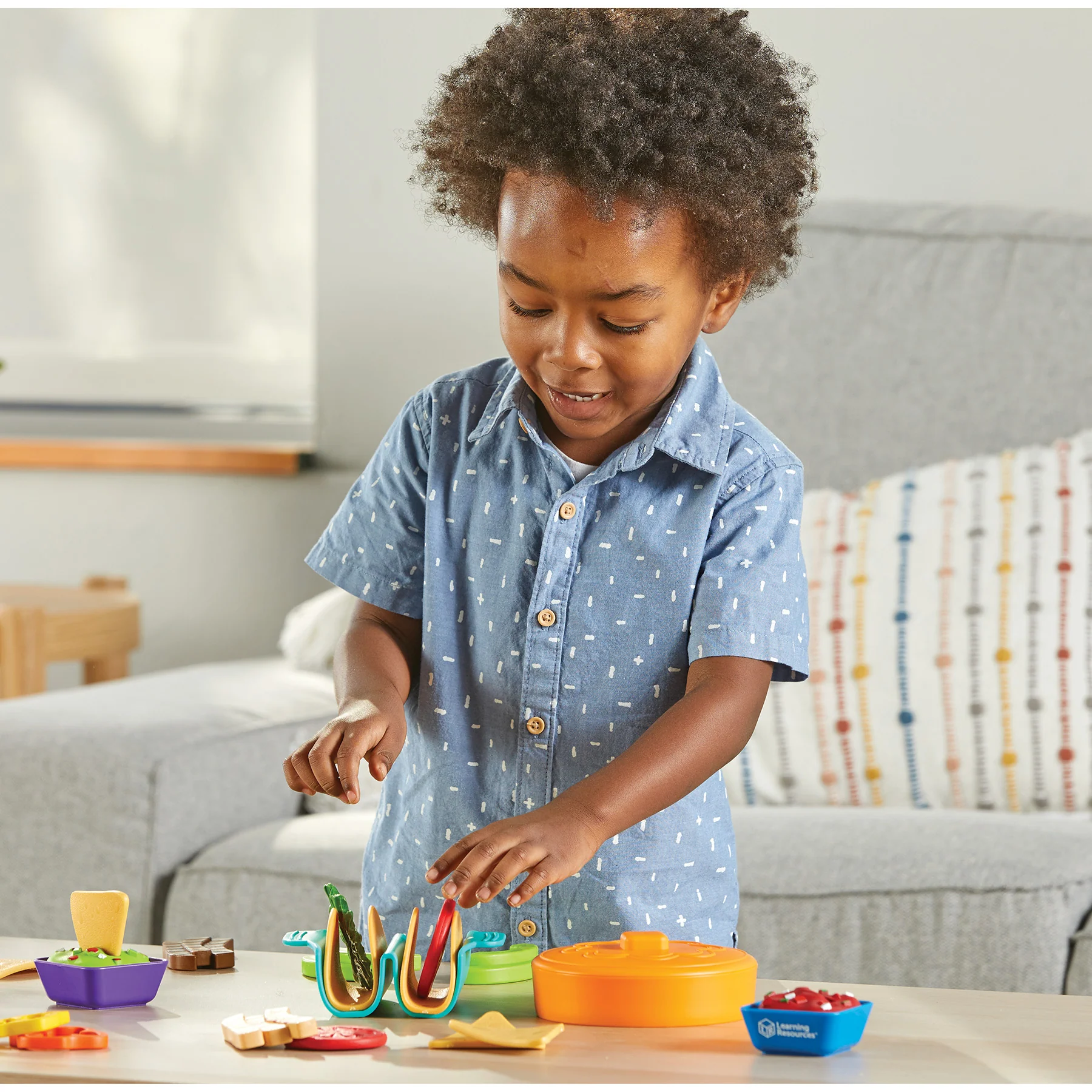 Learning Resources 28-Piece New Sprouts Taco Play Set - Image 5