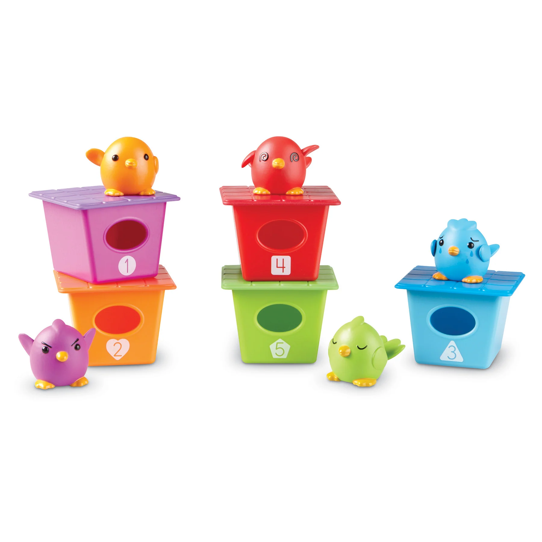 Learning Resources Peek-a-Bird Learning Buddies - Interactive Educational Toy - Image 3