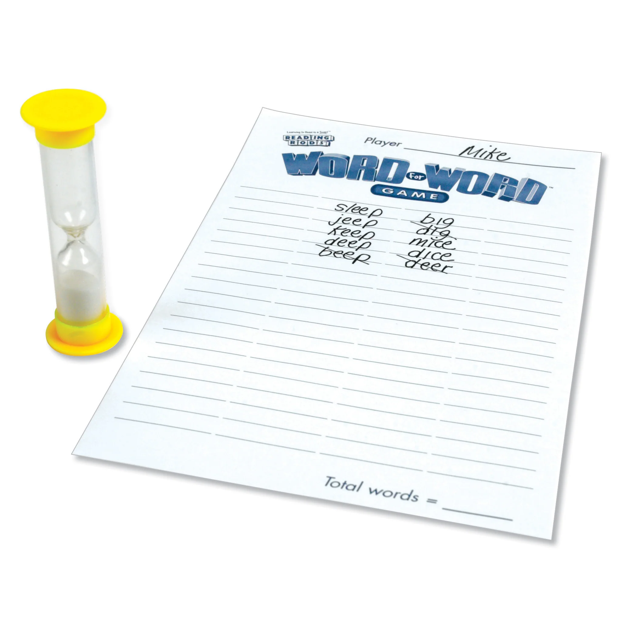 Learning Resources Reading Rods Word for Word Phonics Game - Educational Building Set - Image 3
