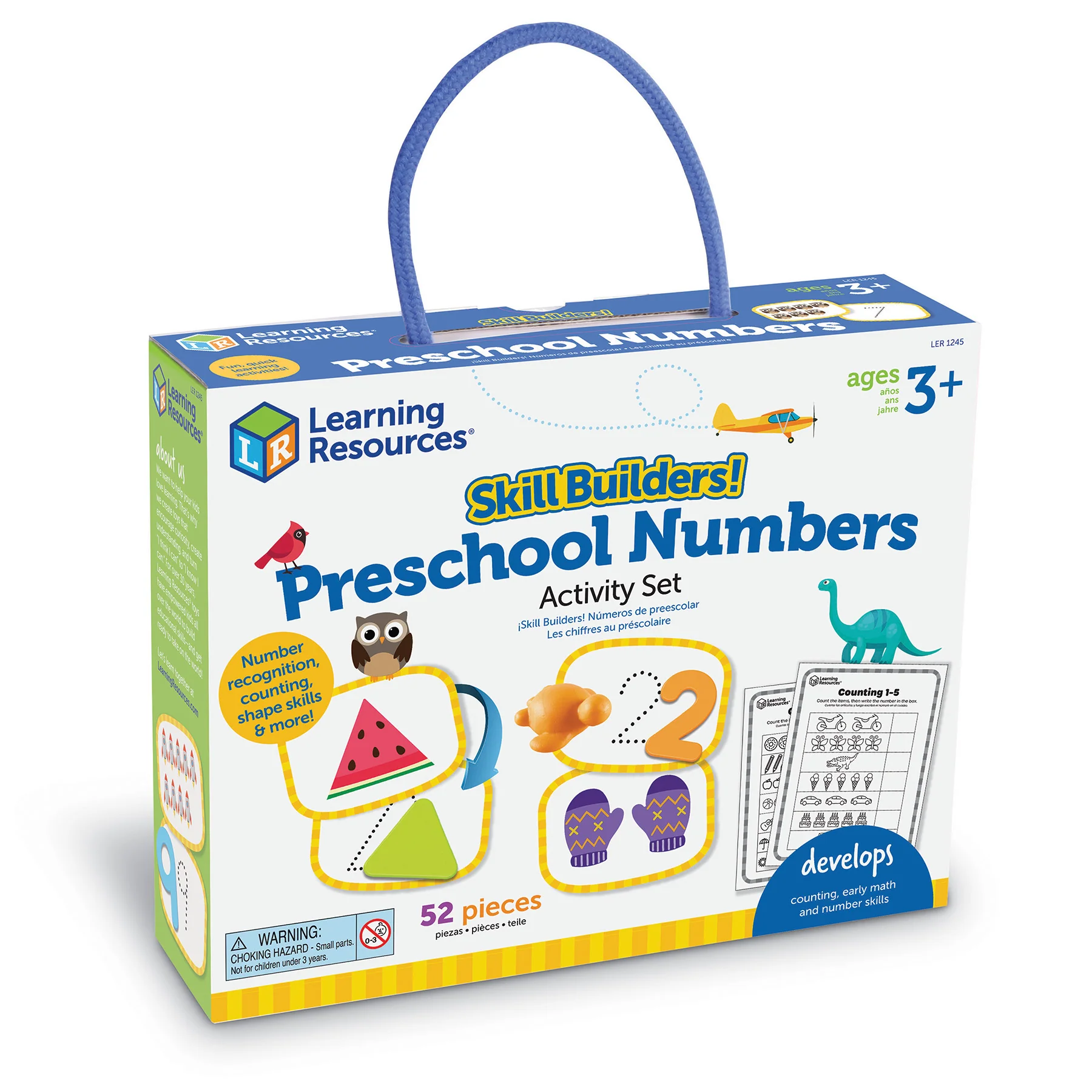 Learning Resources Skill Builders! Preschool Numbers - Educational Math Set - Image 2