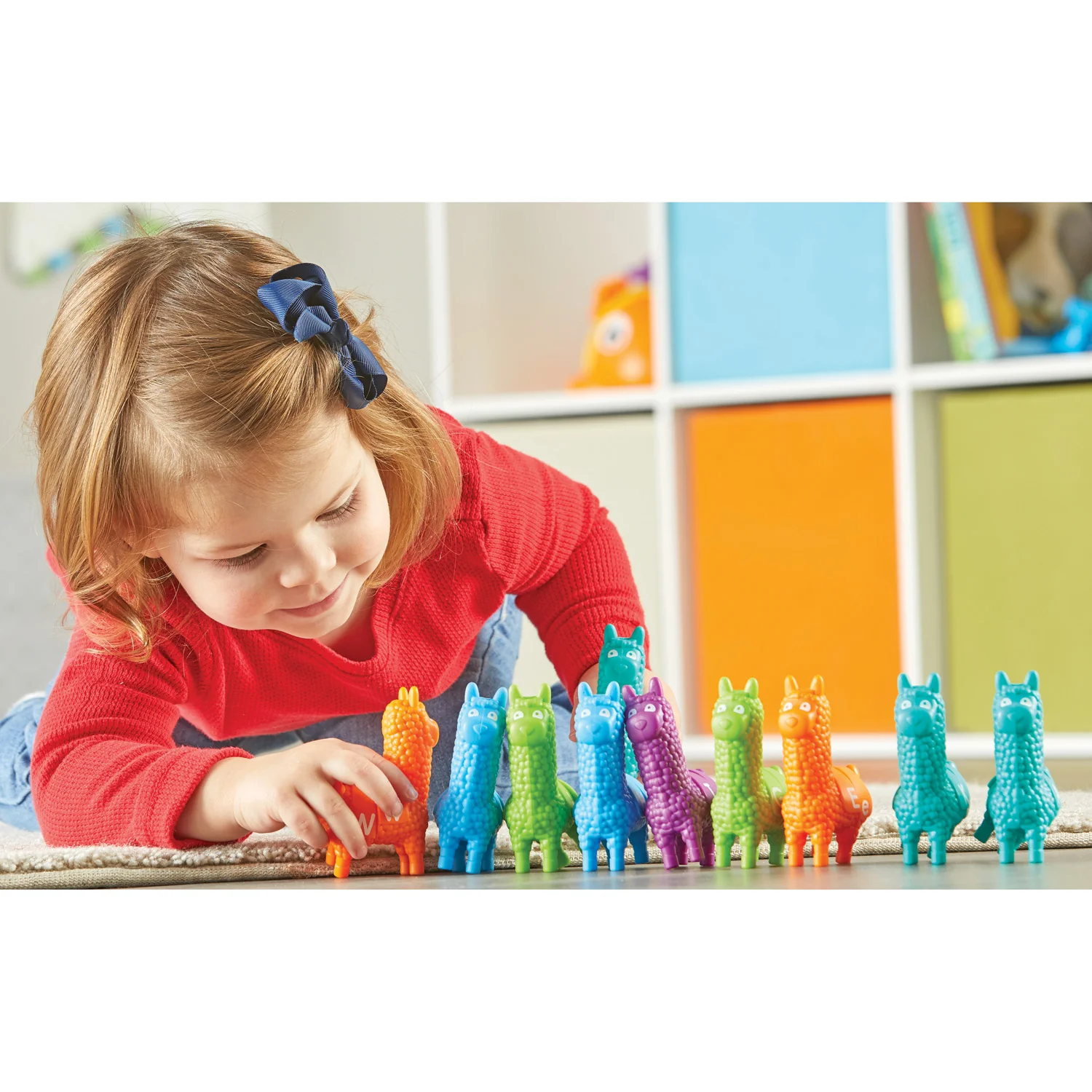 Learning Resources Snap-n-Learn Letter Llamas - Educational Alphabet Toy - Image 2